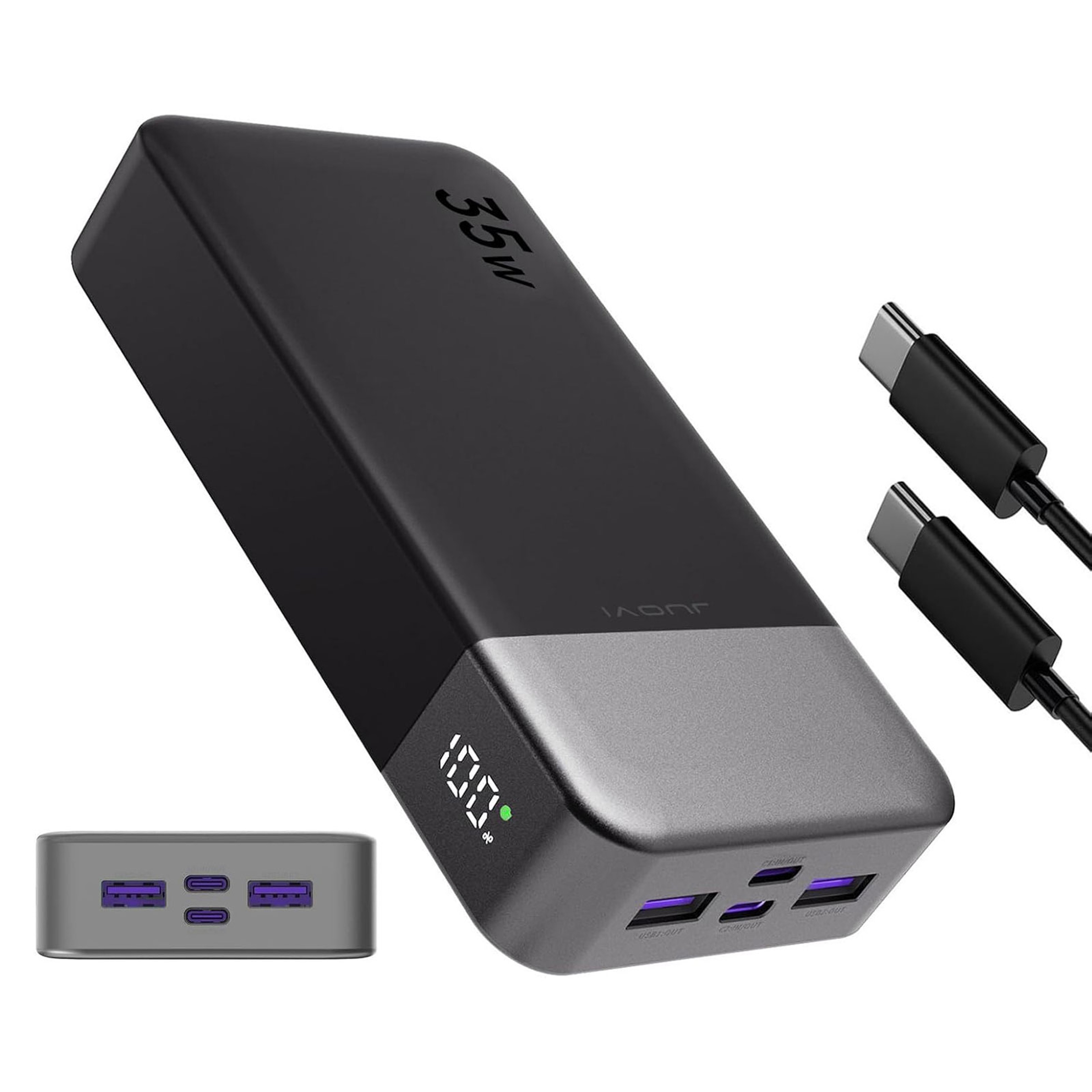 Power Bank Fast Charging Portable Charger With USB C Battery Pack 2