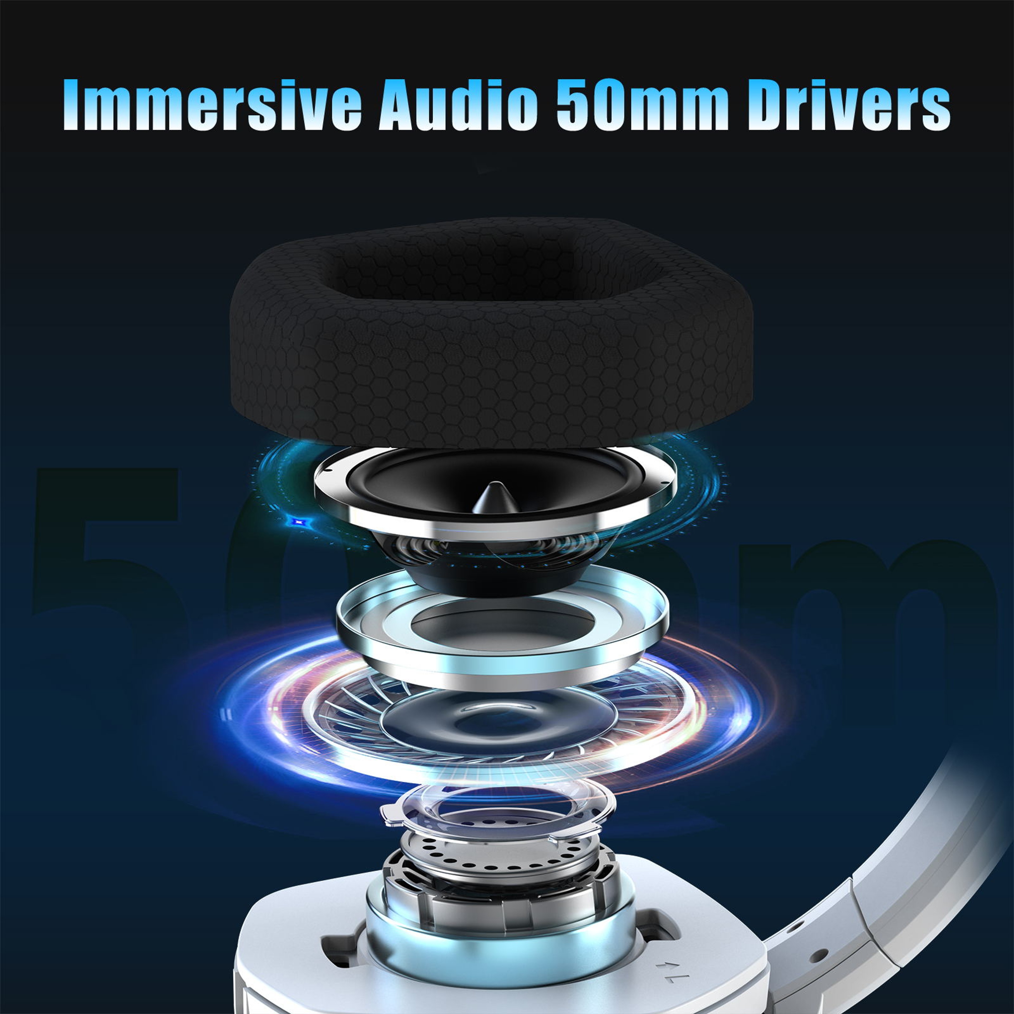 Dual Mode Wireless Gaming Headset With Bluetooth PC Switch  Mobile 2