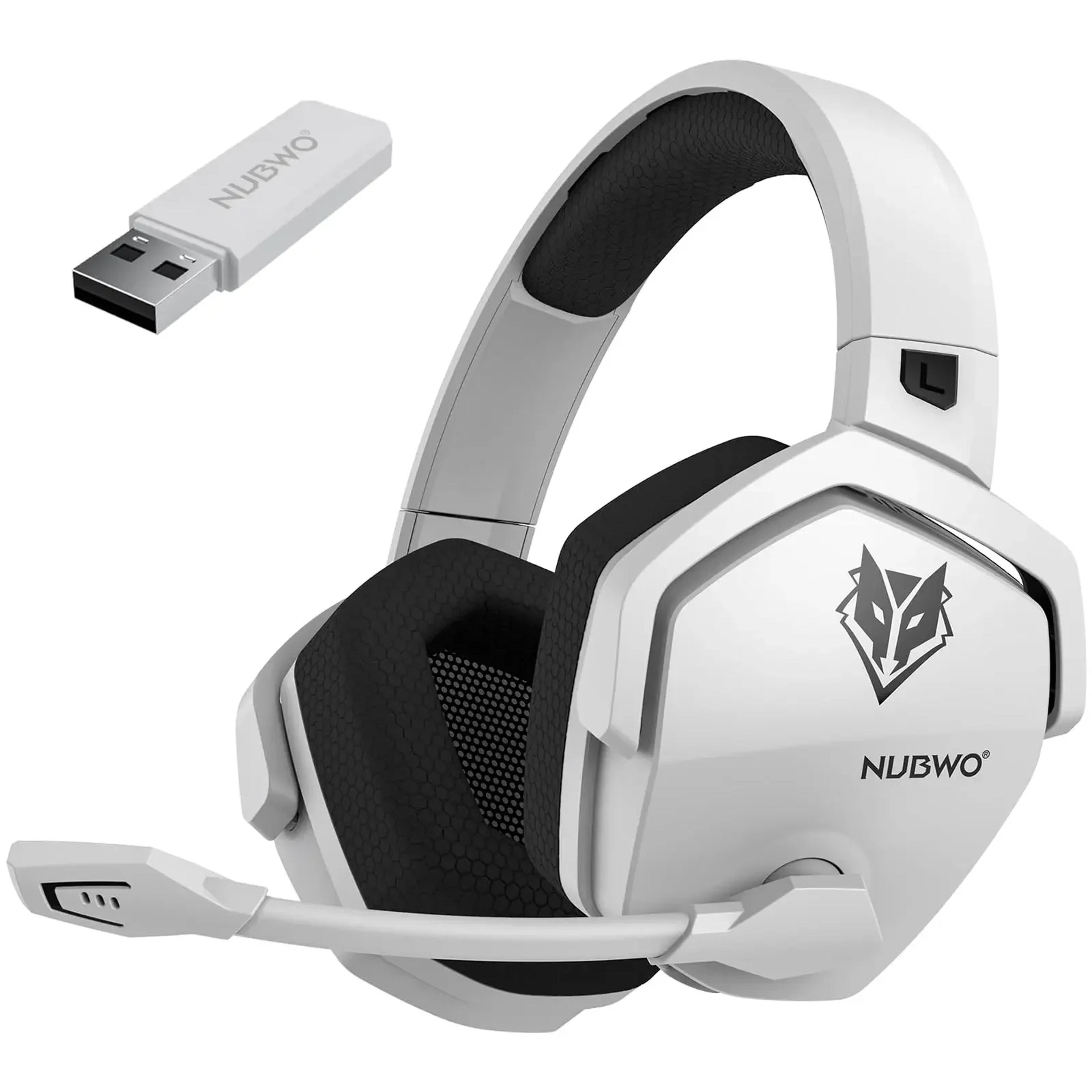 Dual Mode Wireless Gaming Headset With Bluetooth PC Switch  Mobile 6