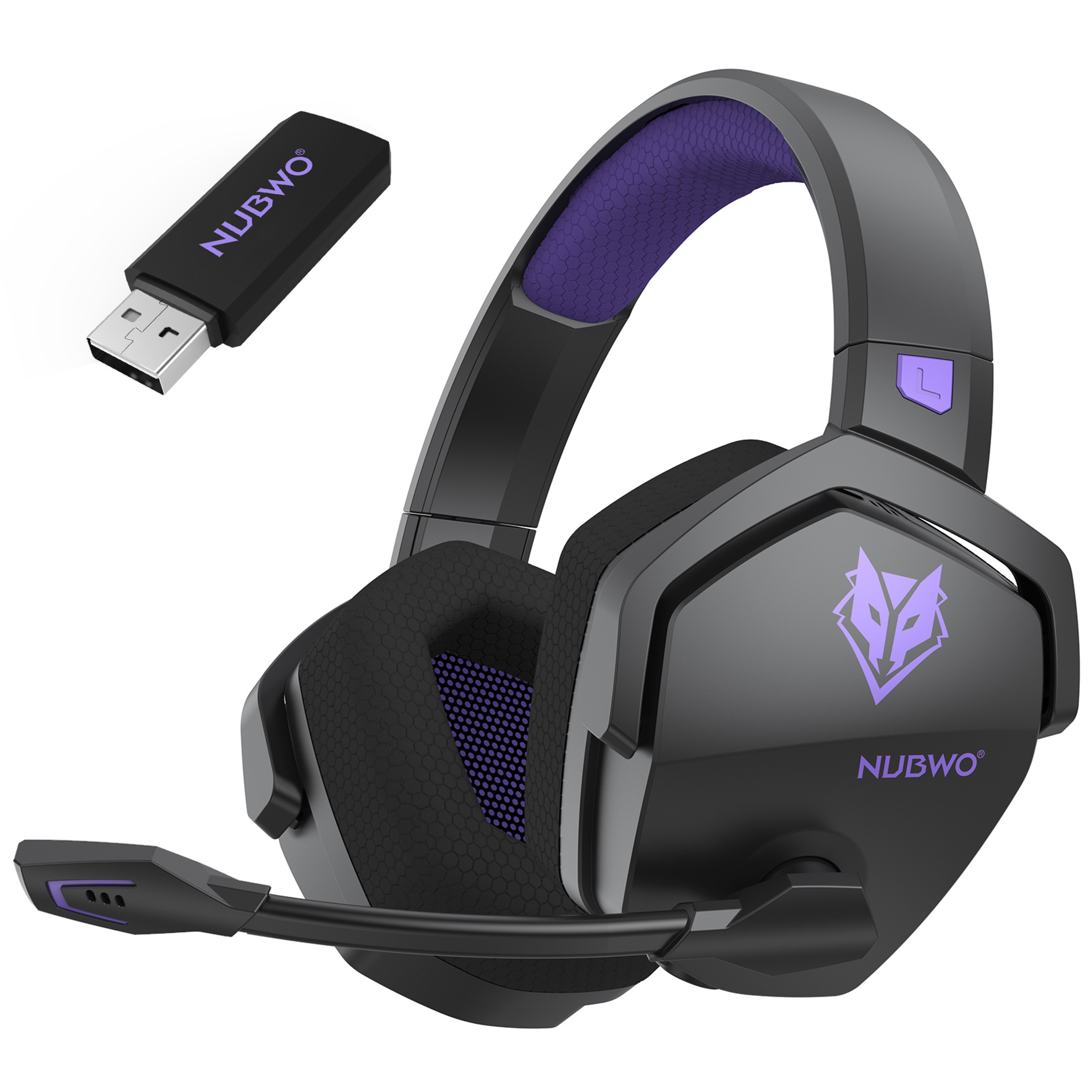Dual Mode Wireless Gaming Headset With Bluetooth PC Switch  Mobile 12