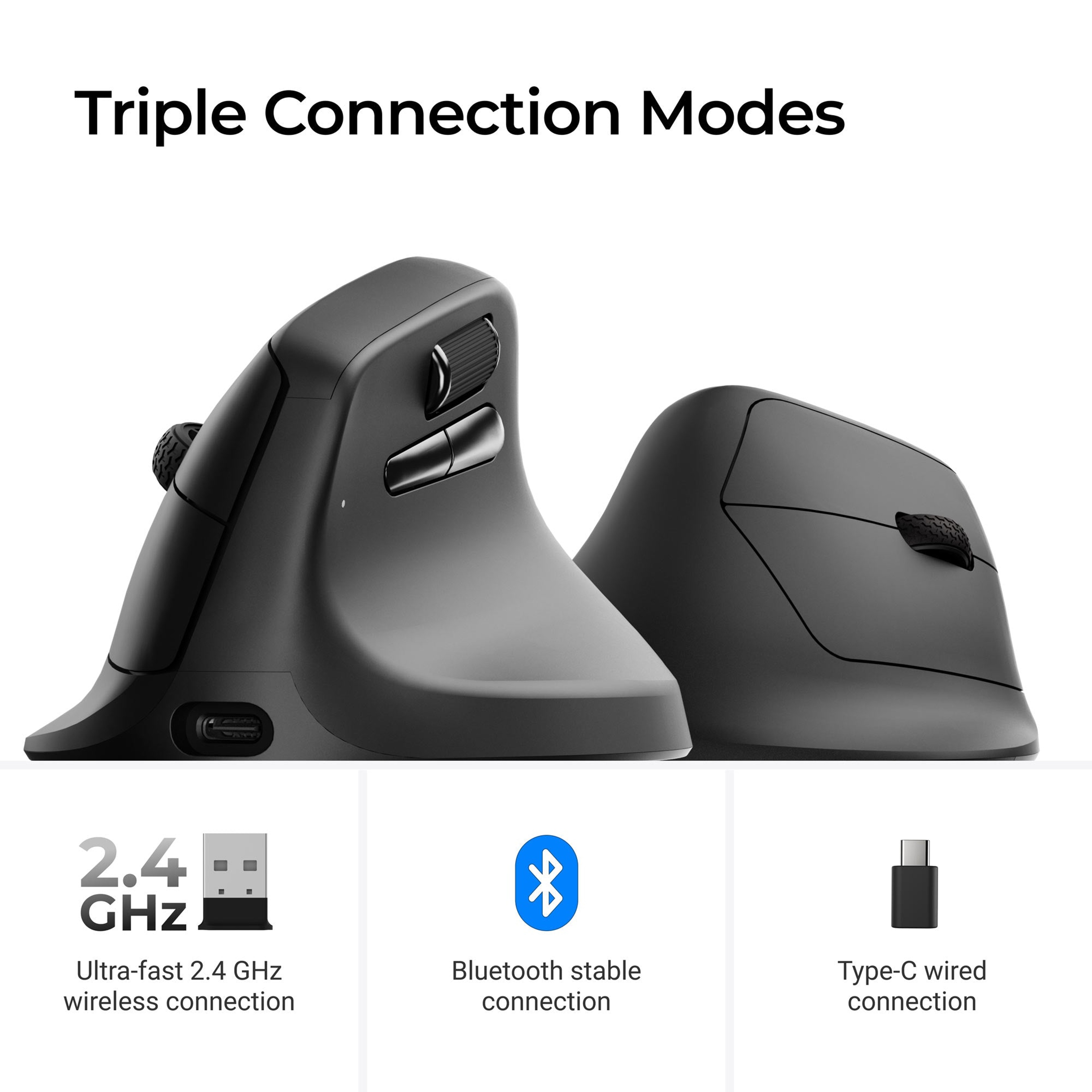 Wireless Gaming Mouse With Polling Rate Bluetooth And Sensor 2
