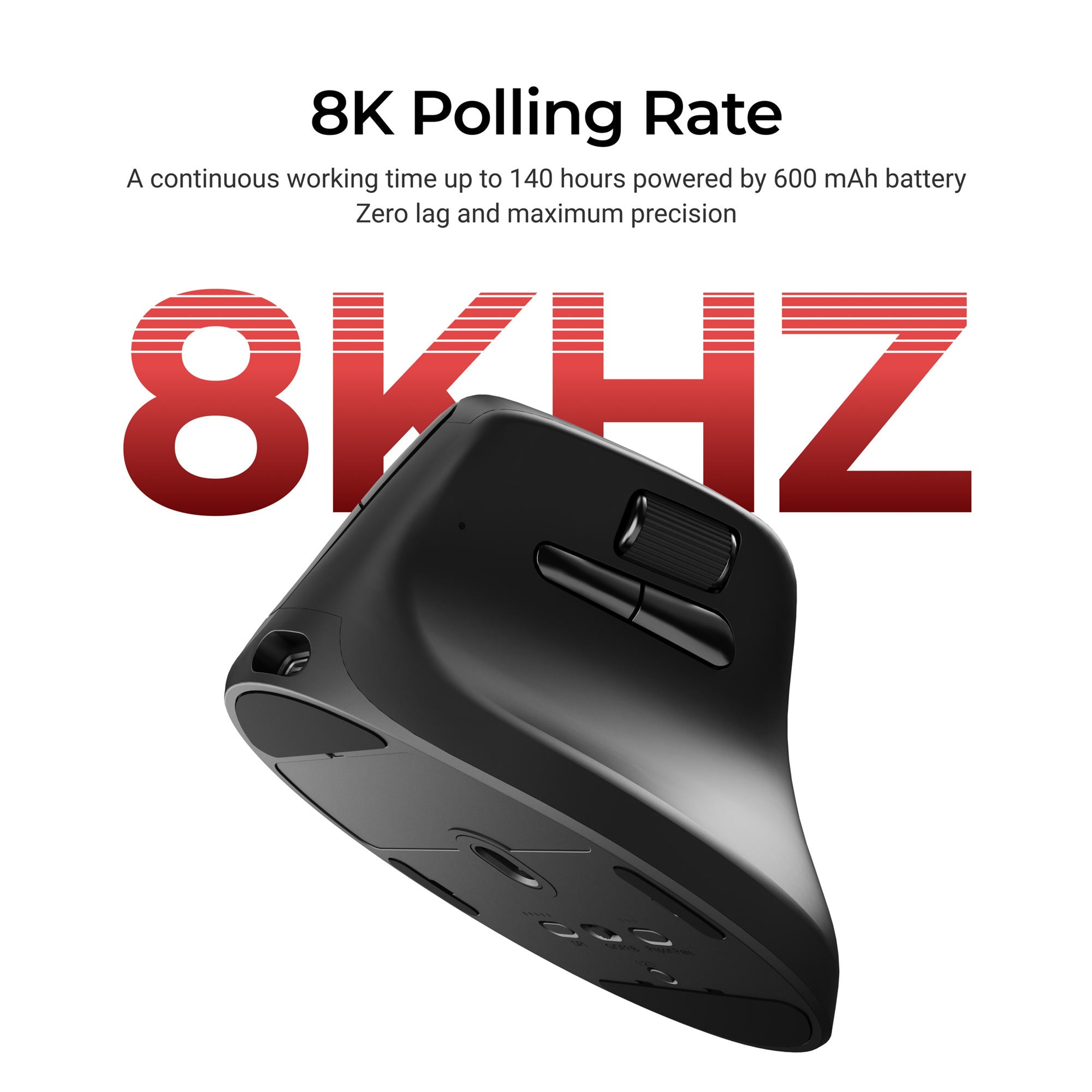 Wireless Gaming Mouse With Polling Rate Bluetooth And Sensor 6