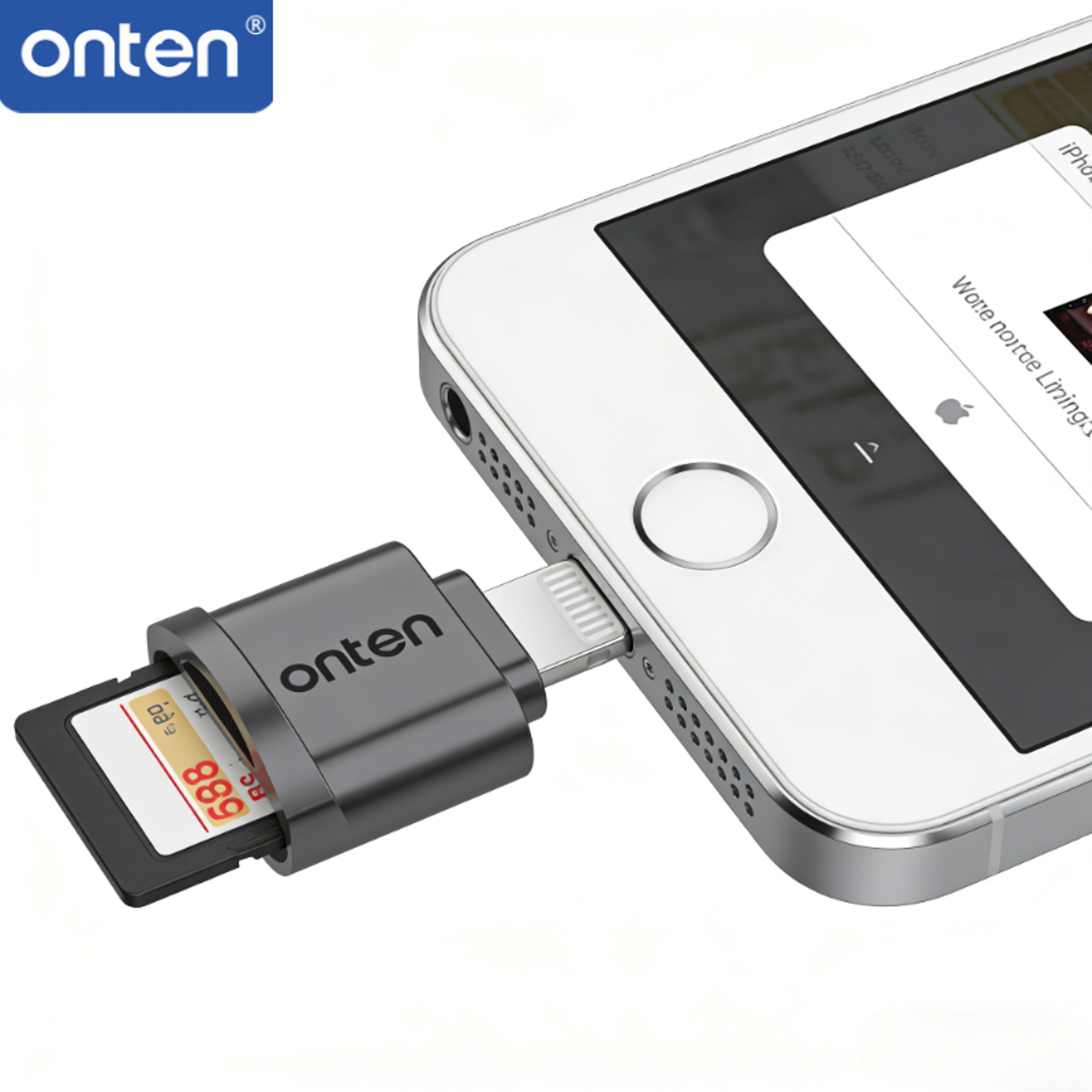 OTG USB C Card Reader With Lightning SD Micro SD Memory Card Adapter For IPhone And Android 5