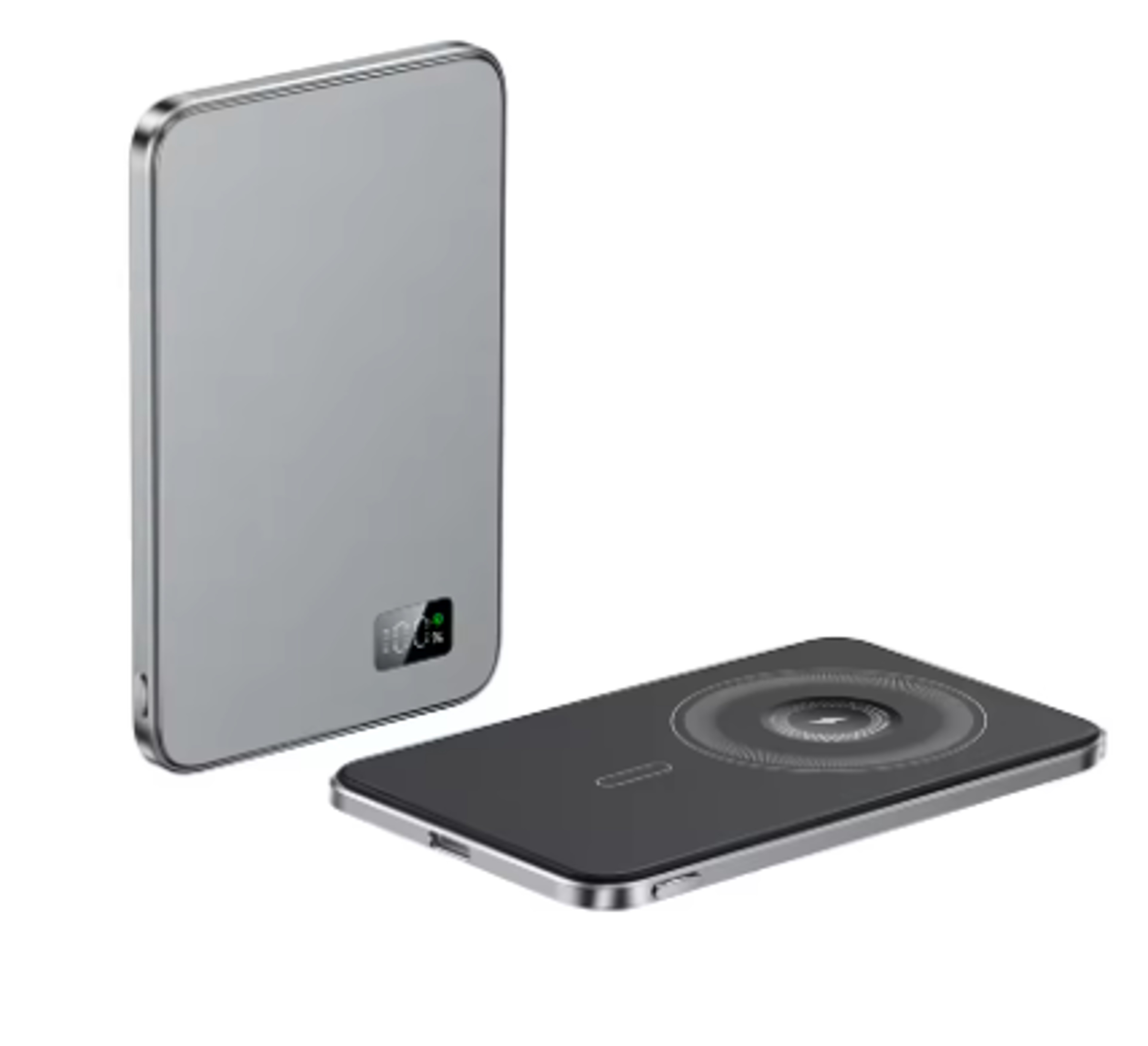 Ultra Slim Magnetic Power Bank Wireless Fast Charger For IPhone And Android 1