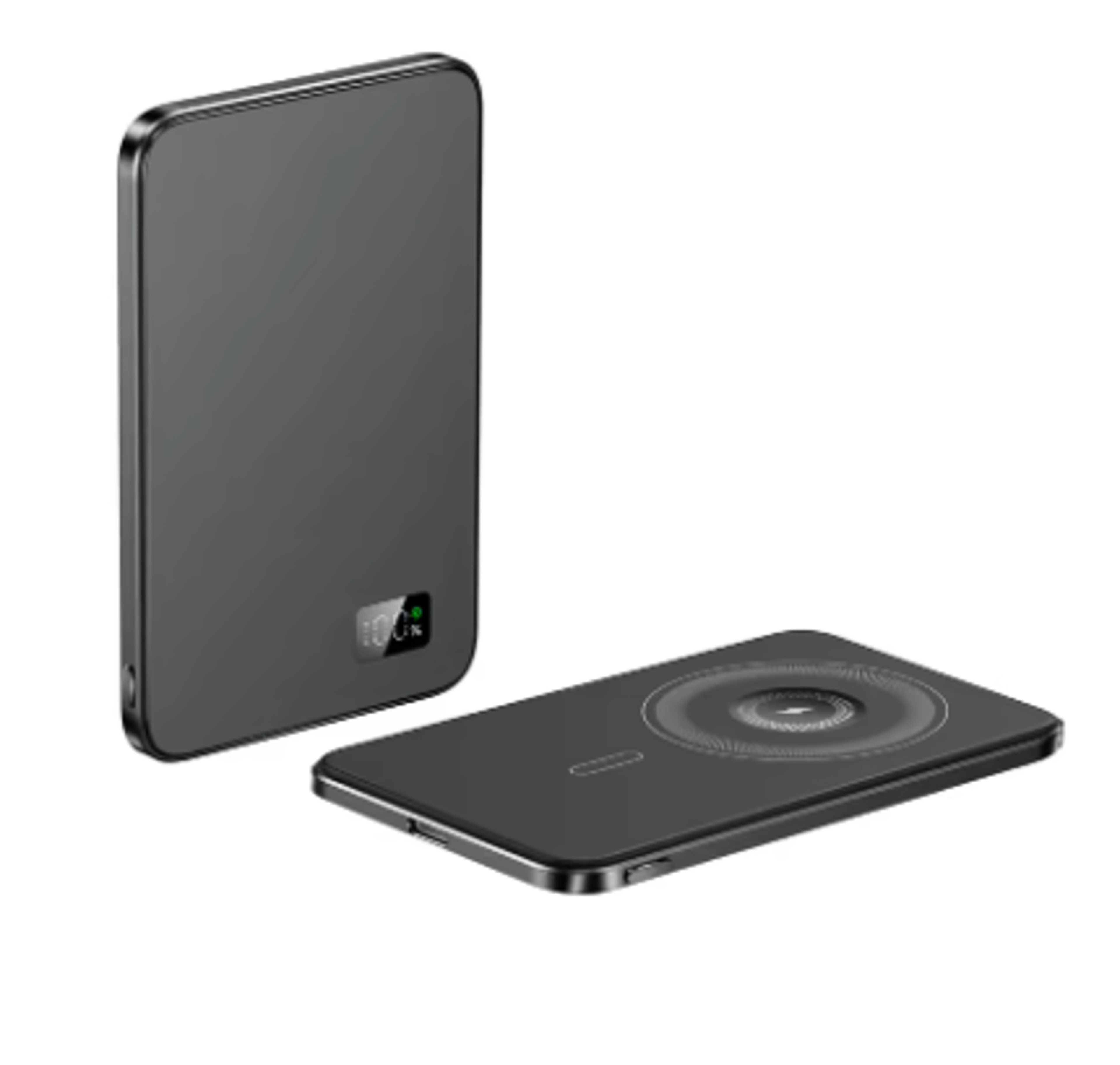 Ultra Slim Magnetic Power Bank Wireless Fast Charger For IPhone And Android 3