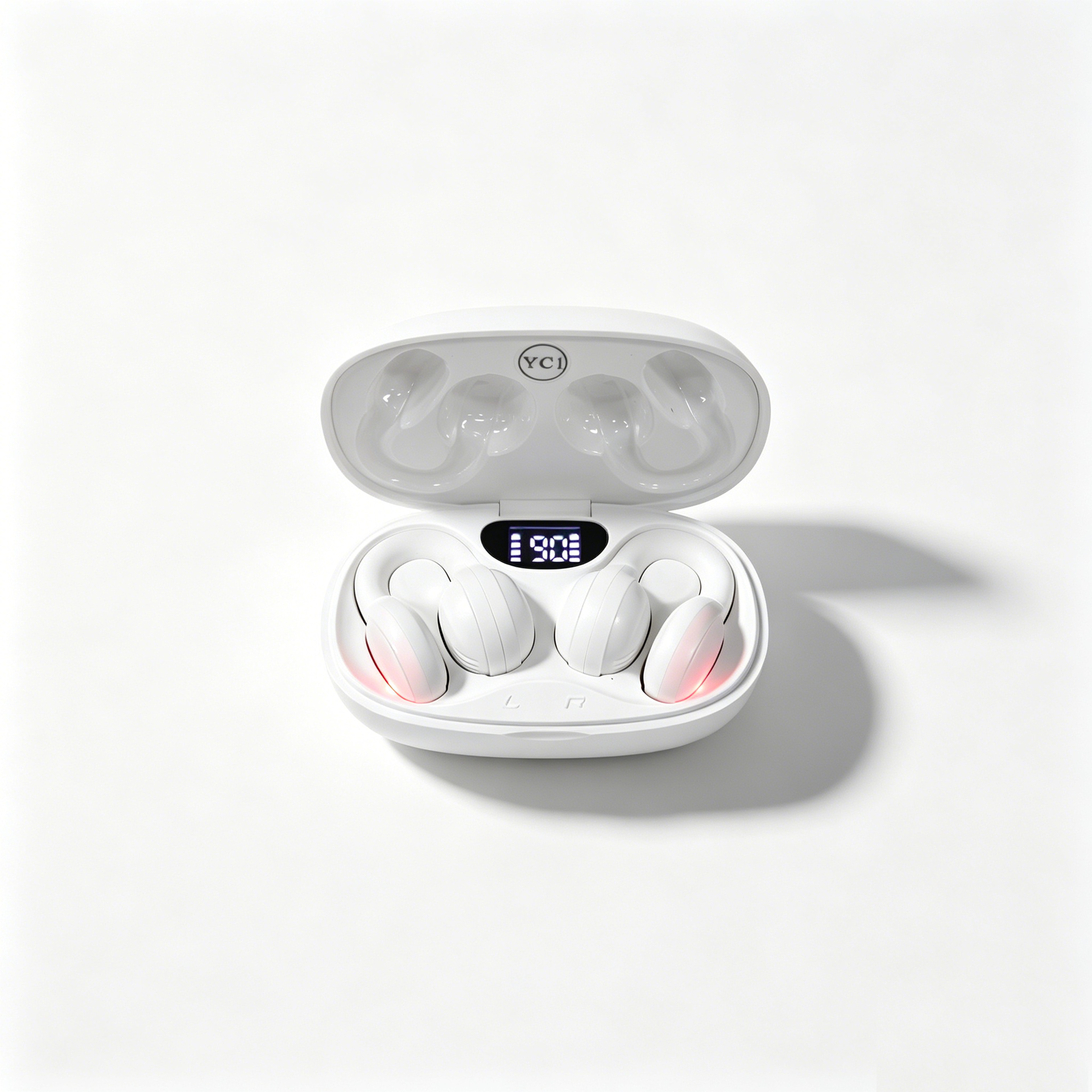 Bone Conduction Ear Clip Earbuds with Open Ear Design and Low Latency Gaming Mode – view 1