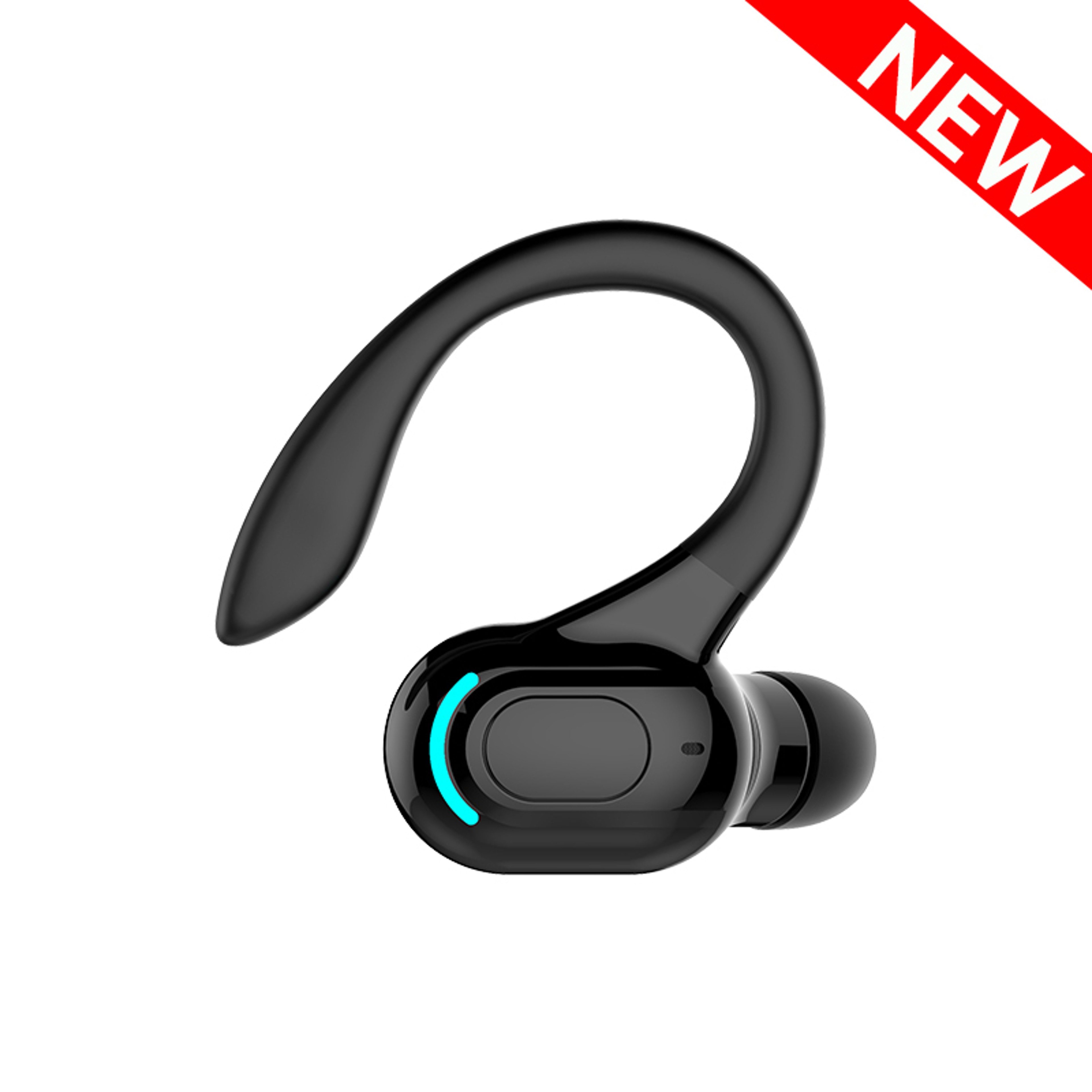 Bluetooth Earbuds With Ear Hooks Waterproof HiFi Wireless Headphones With Mic 2