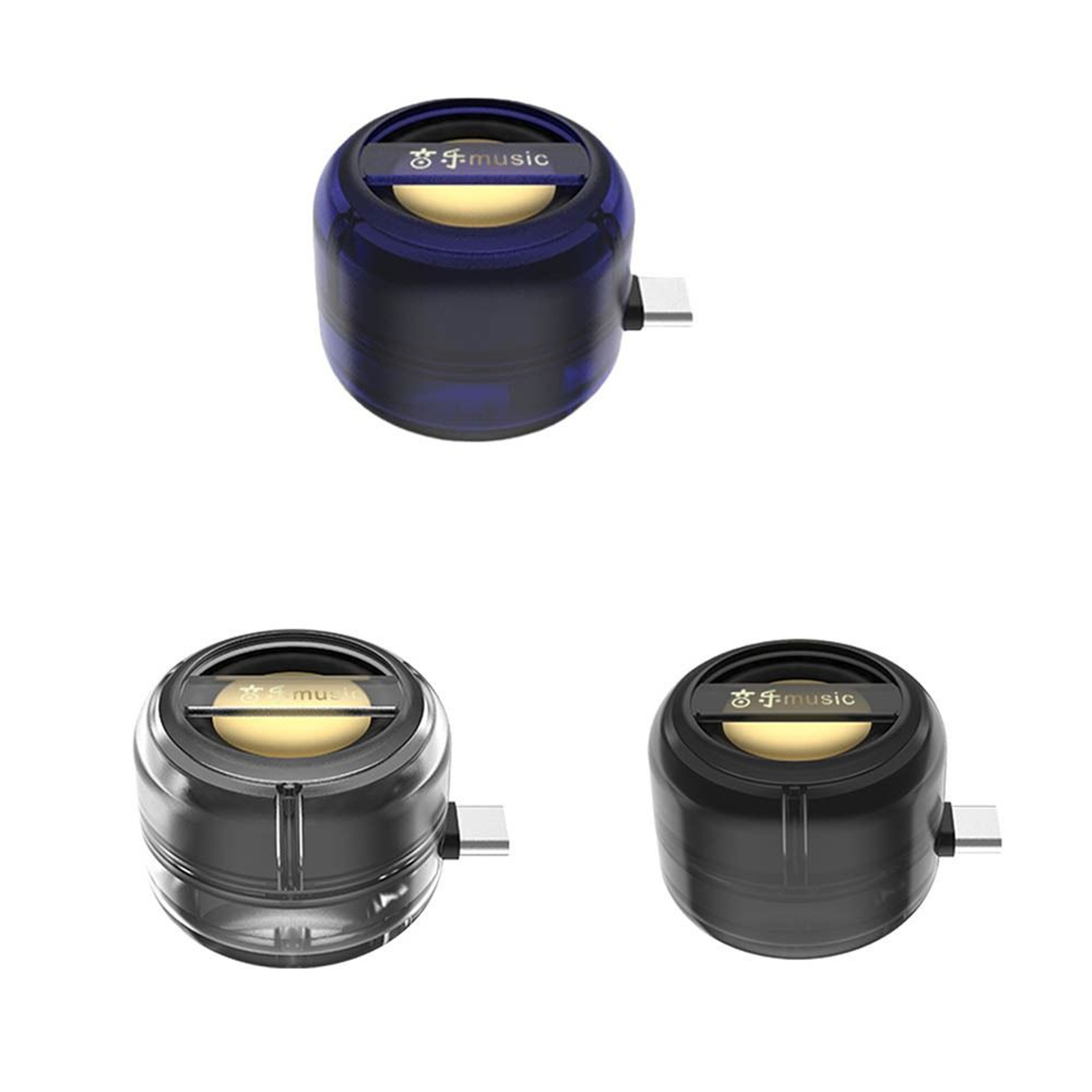 Portable Type C Mini Speaker Plug And Play USB C Phone Speaker With Enhanced Stereo Sound 5