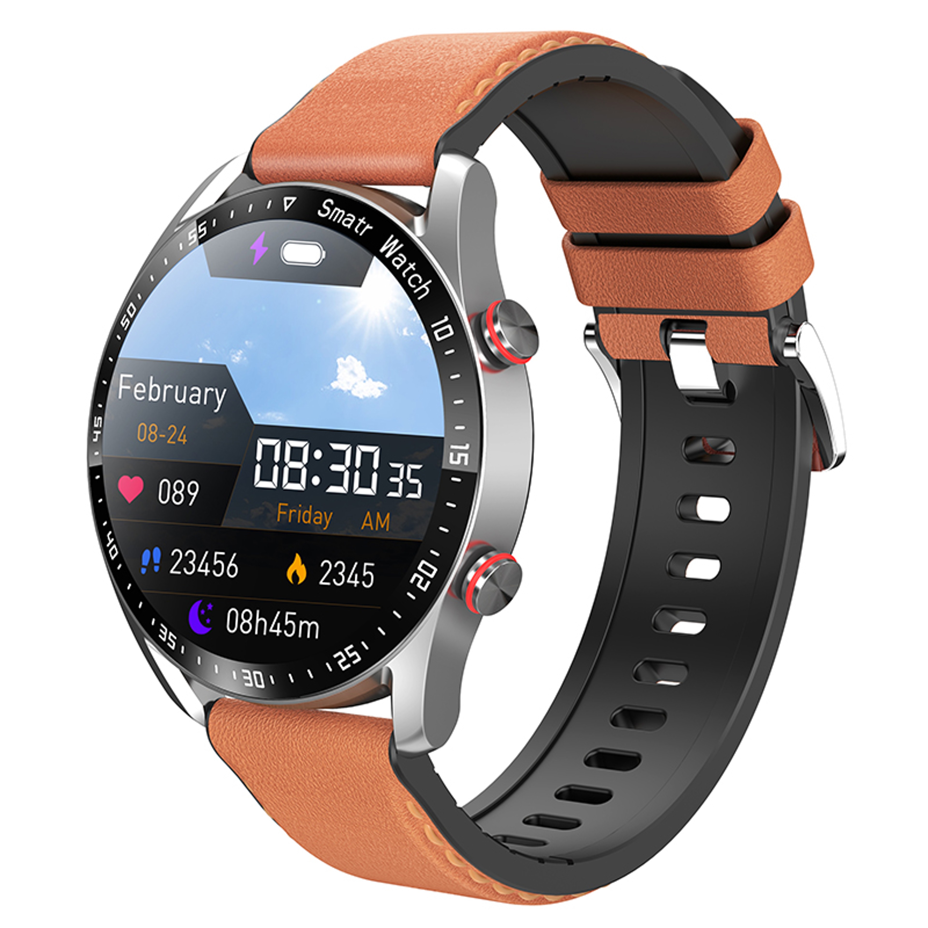 Bluetooth Smartwatch For Men With Calling Fitness Tracker And Heart Rate Monitor 9