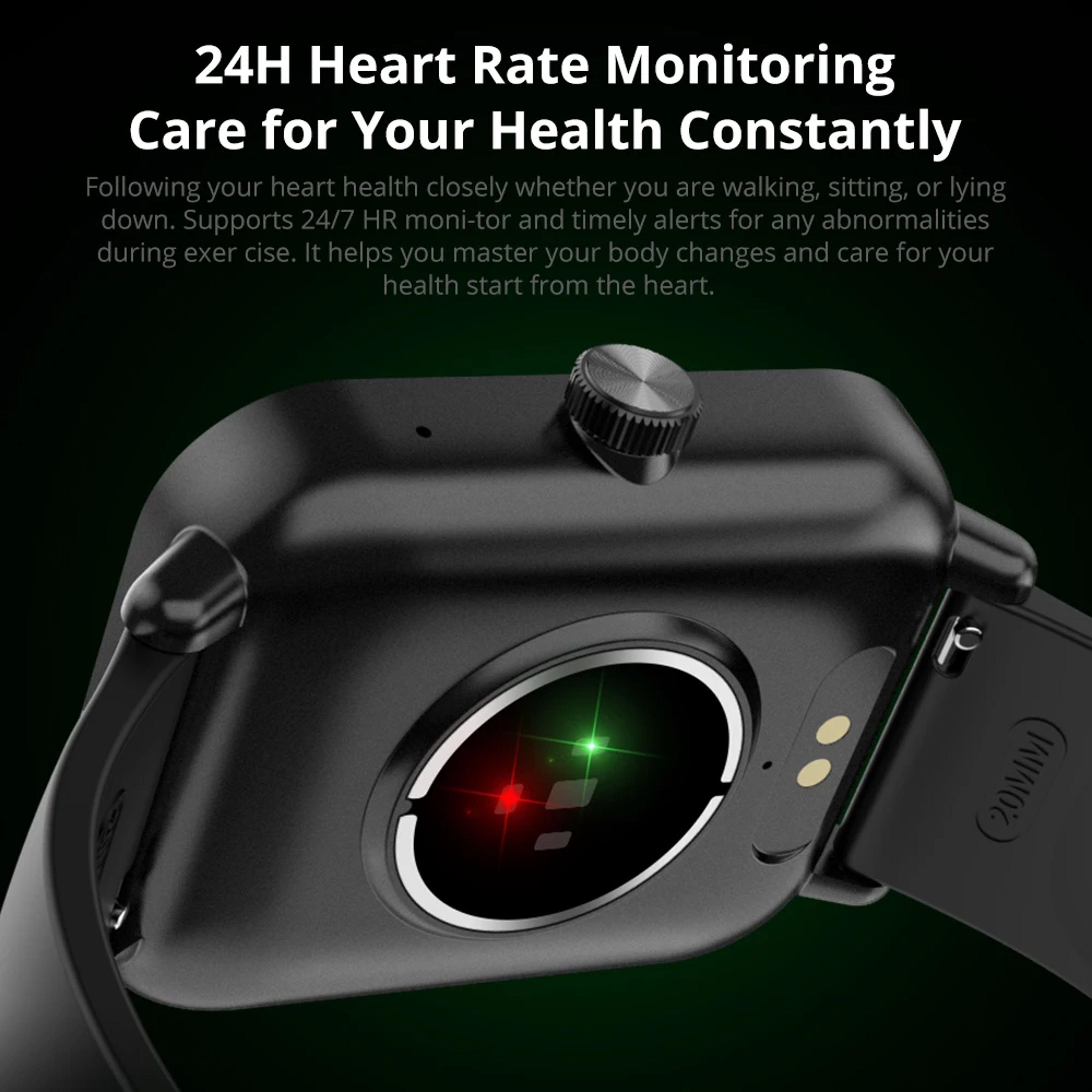 Bluetooth Smartwatch With Voice Calling Health Monitor  Sports Modes 5