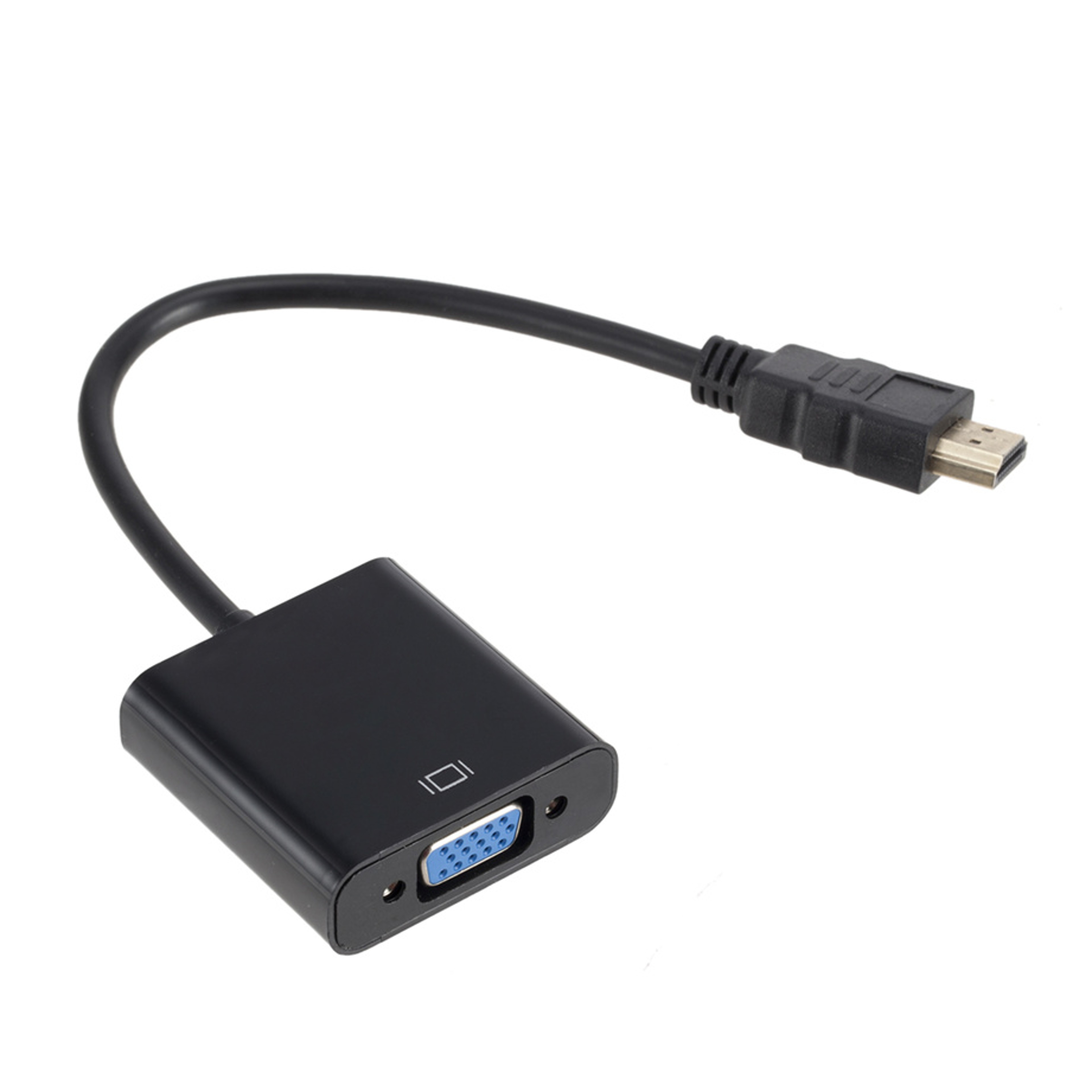 HDMI To VGA Adapter Full HD Converter Cable For PC Laptop PS4 TV Projector Monitor 1