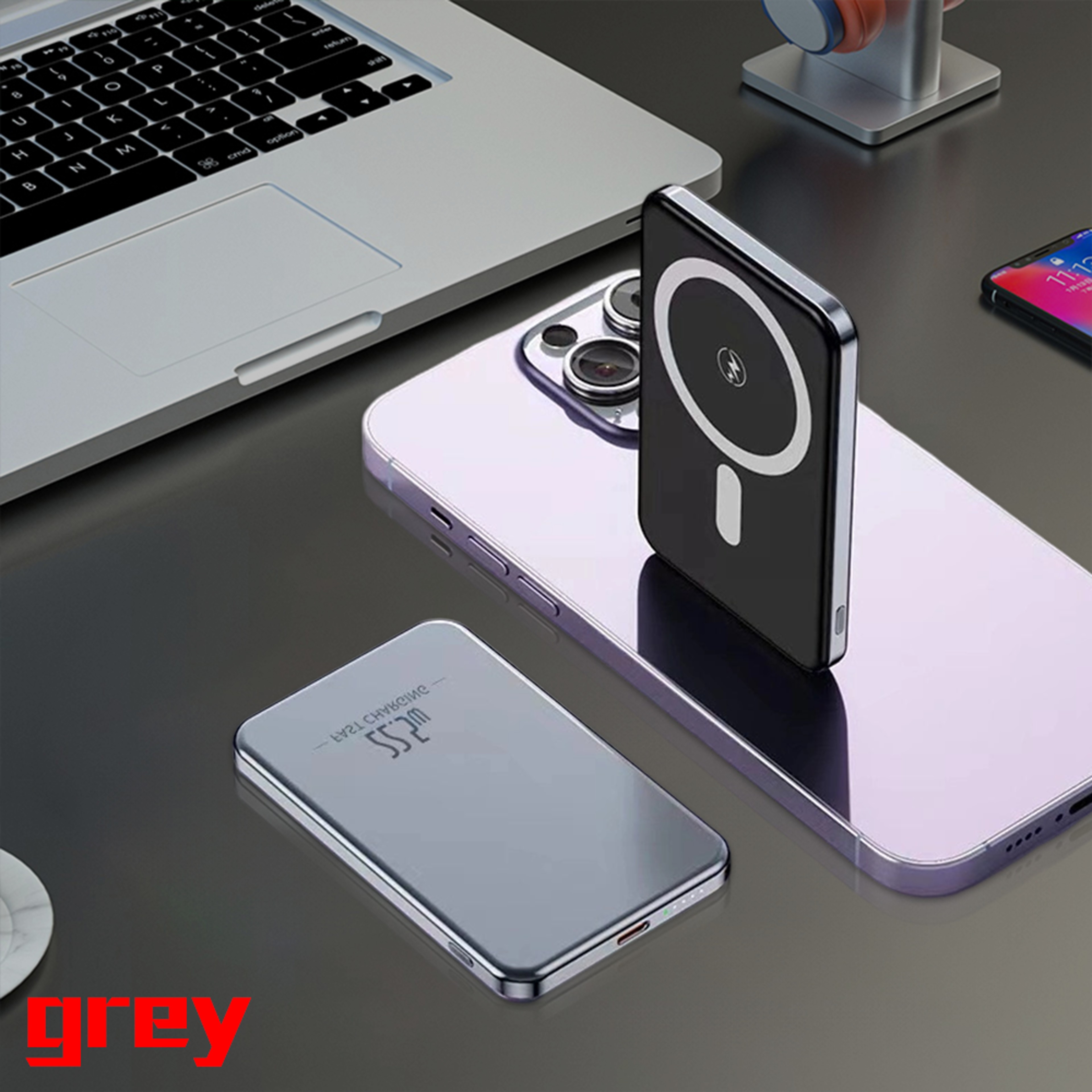 MagSafe Power Bank Ultra Slim Fast Charging Portable Phone Charger 2