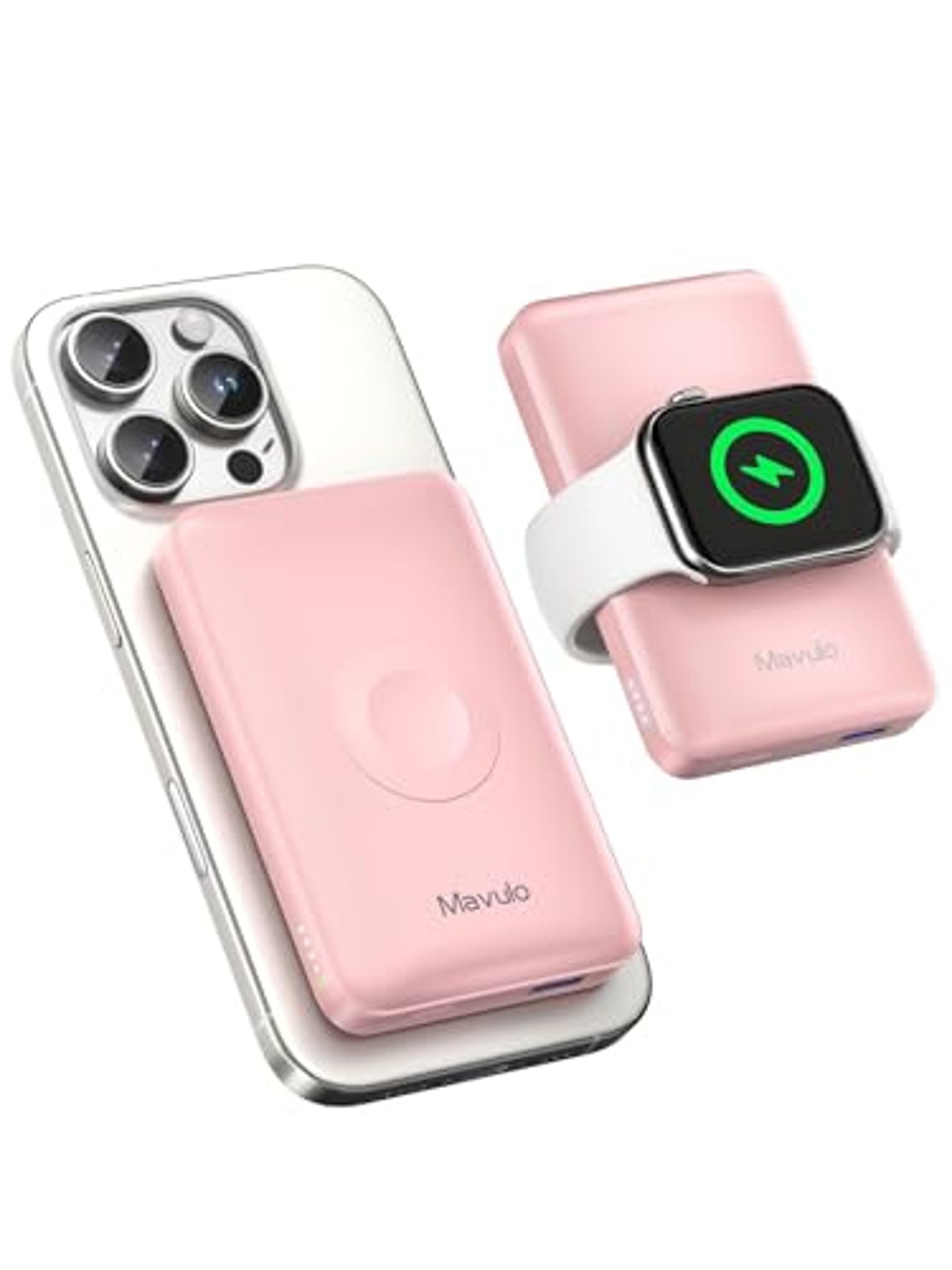 Magnetic Power Bank Wireless Portable Charger For IPhone And Apple Watch 1