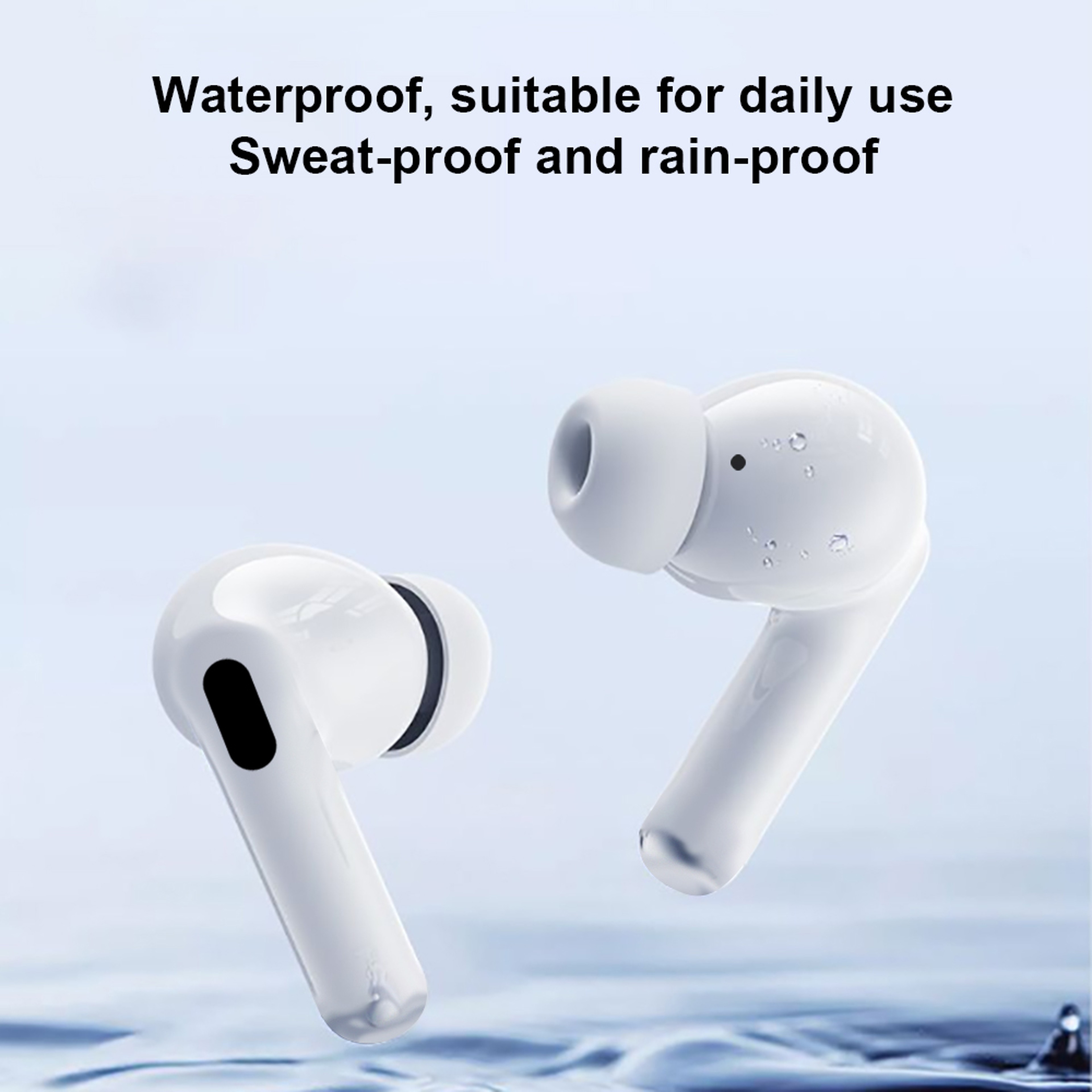 AI Translation Earbuds Real Time Bluetooth Translator Headphones With Touchscreen Charging Case 3