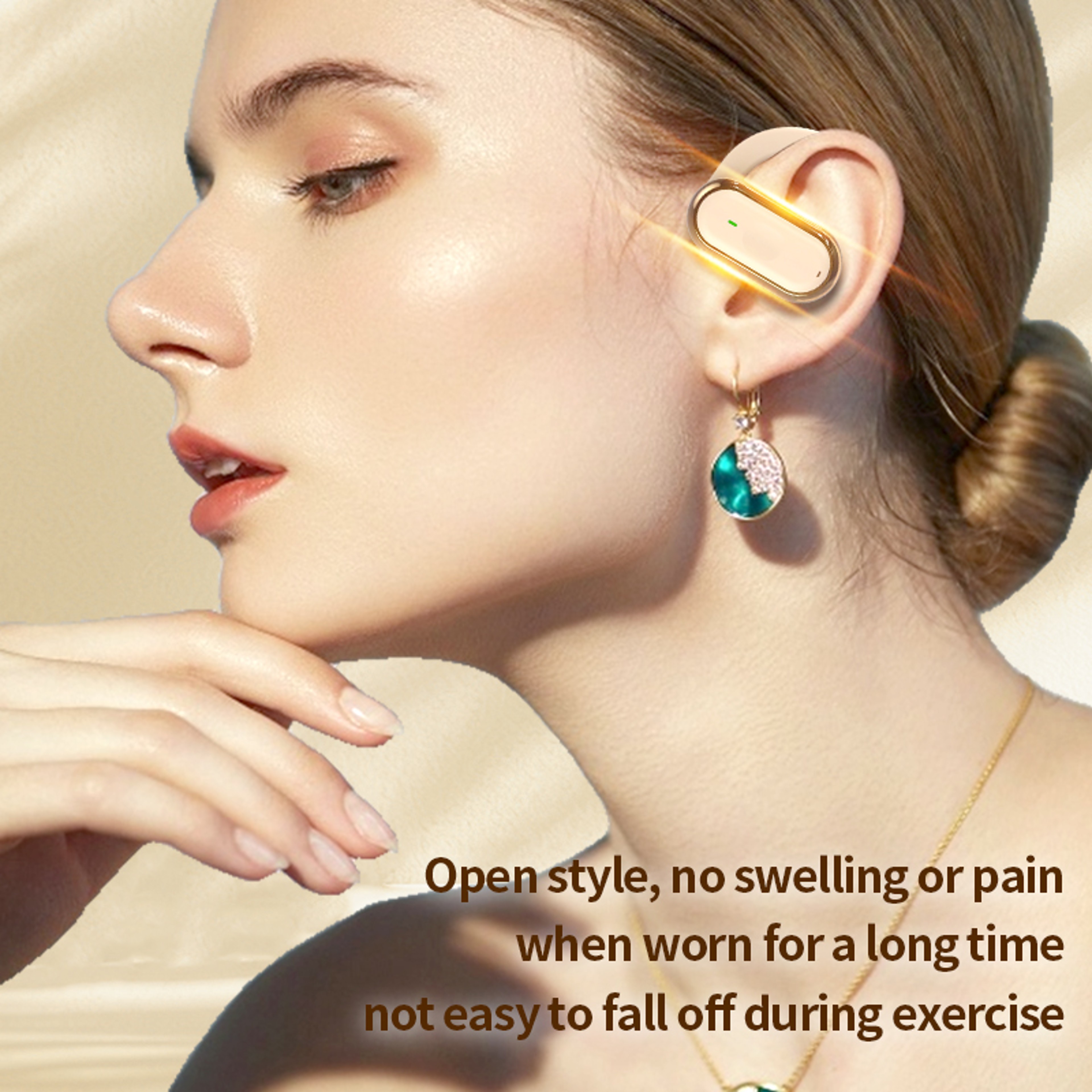 Wireless Bluetooth Earbuds Touch Control Waterproof Sports Headphones For All Smartphones 3