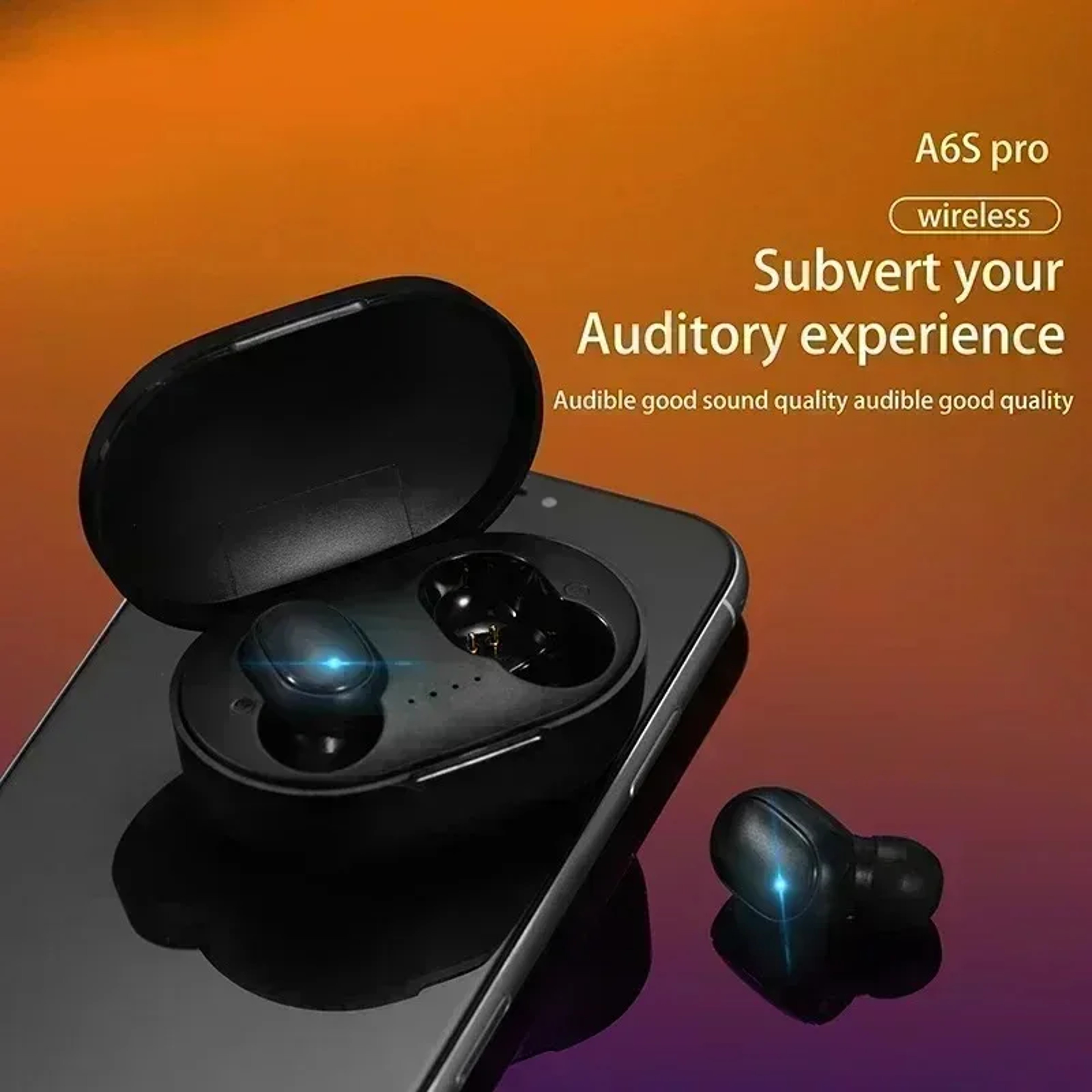 Wireless Earbuds Bluetooth Headphones With Mic Sport Earphones For Xiaomi Huawei 9
