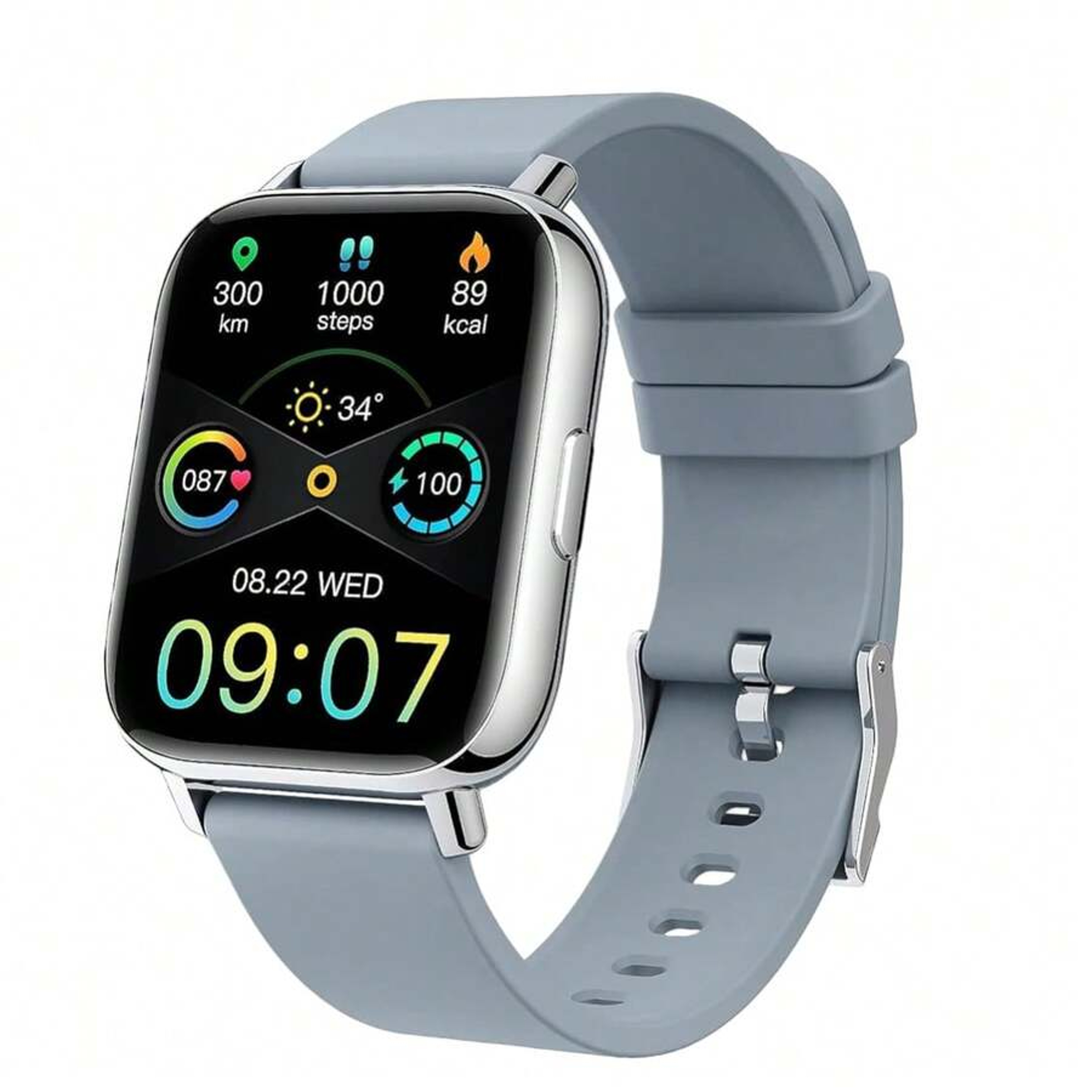 Ordtop Smart Watch Bluetooth Calling Fitness Tracker Watch Waterproof For Men And Women 3