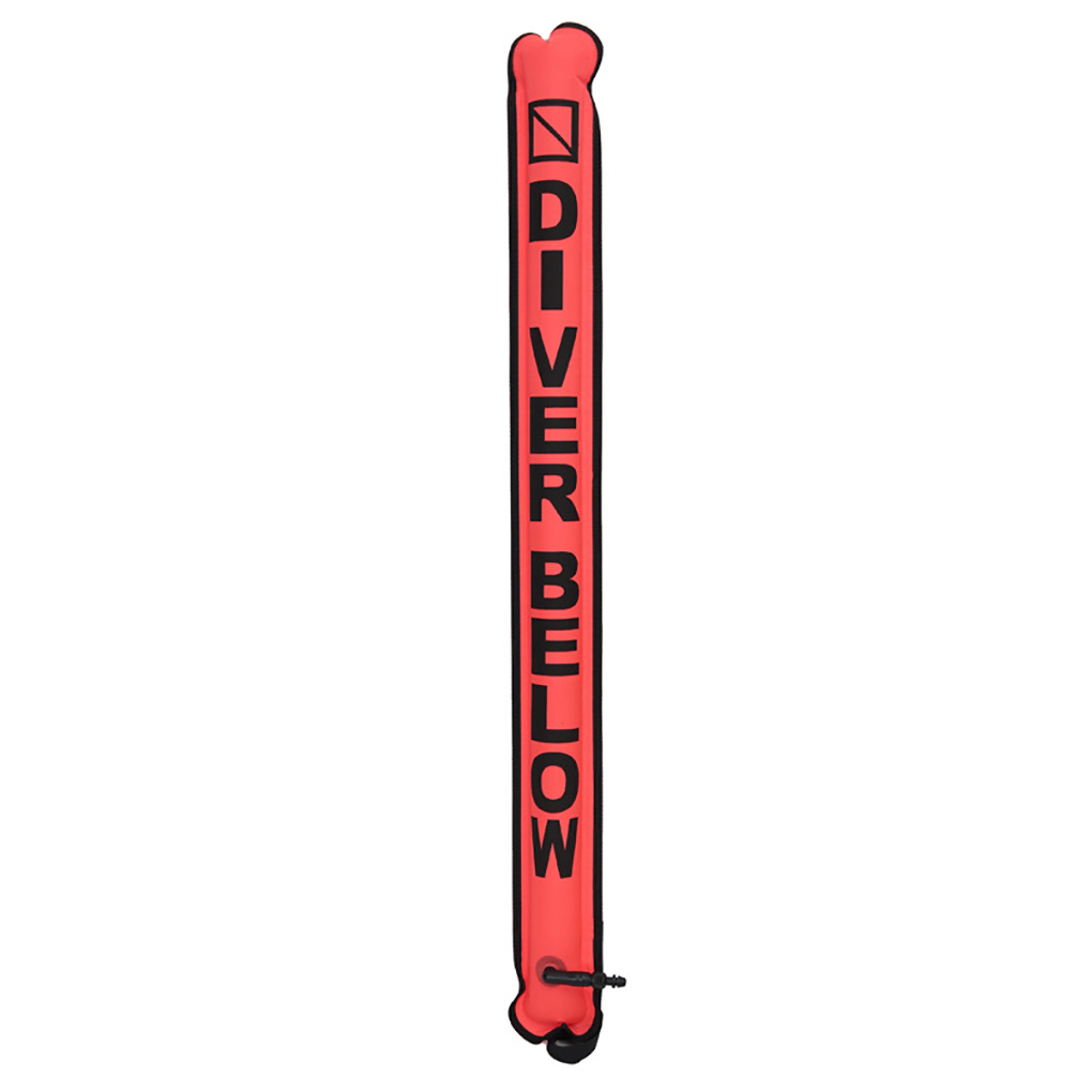 High Visibility Surface Marker Buoy For Scuba Diving Inflatable SMB Safety Sausage With Rotatable H 3