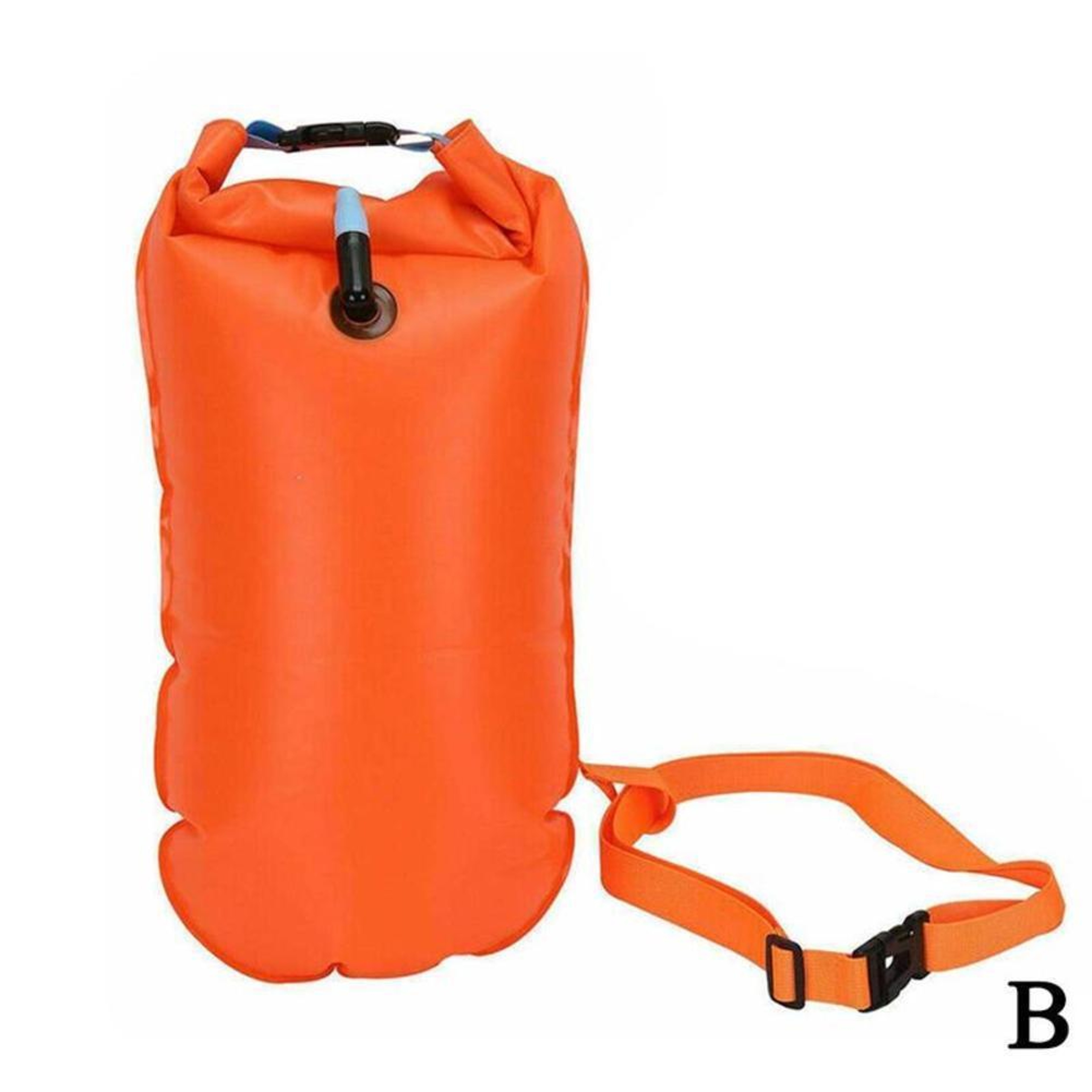 Open Water Swim Safety Float  Waterproof Dry Bag With Adjustable Waist Belt For Swimming  Kayaking 4