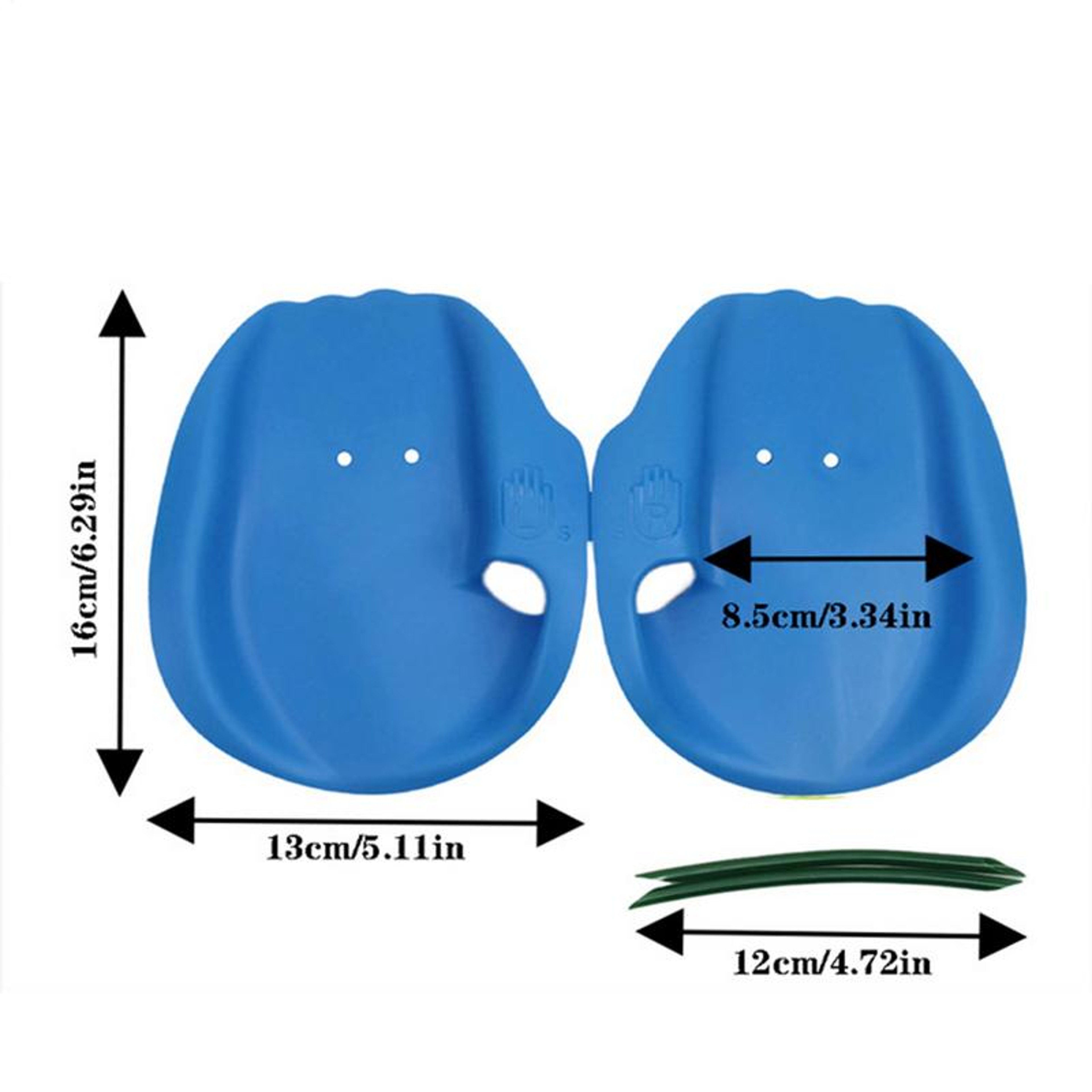 Kids & Adult Swim Paddles Adjustable Swimming Hand Paddles for Strength & Stroke Training – view 6