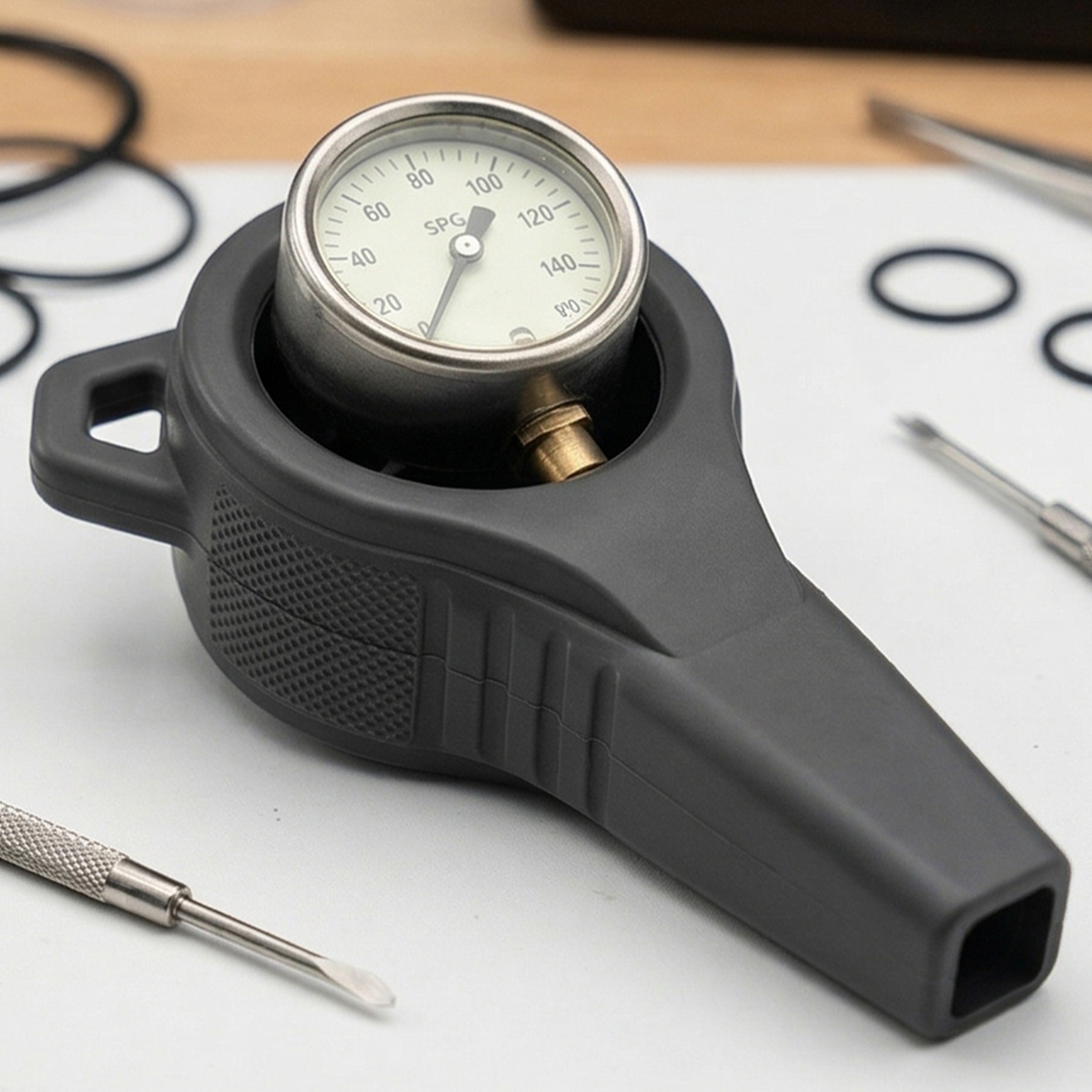 Scuba Pressure Gauge Boot Protector For SPG Anti Scratch Scuba Gauge Cover With Hook Hole 1