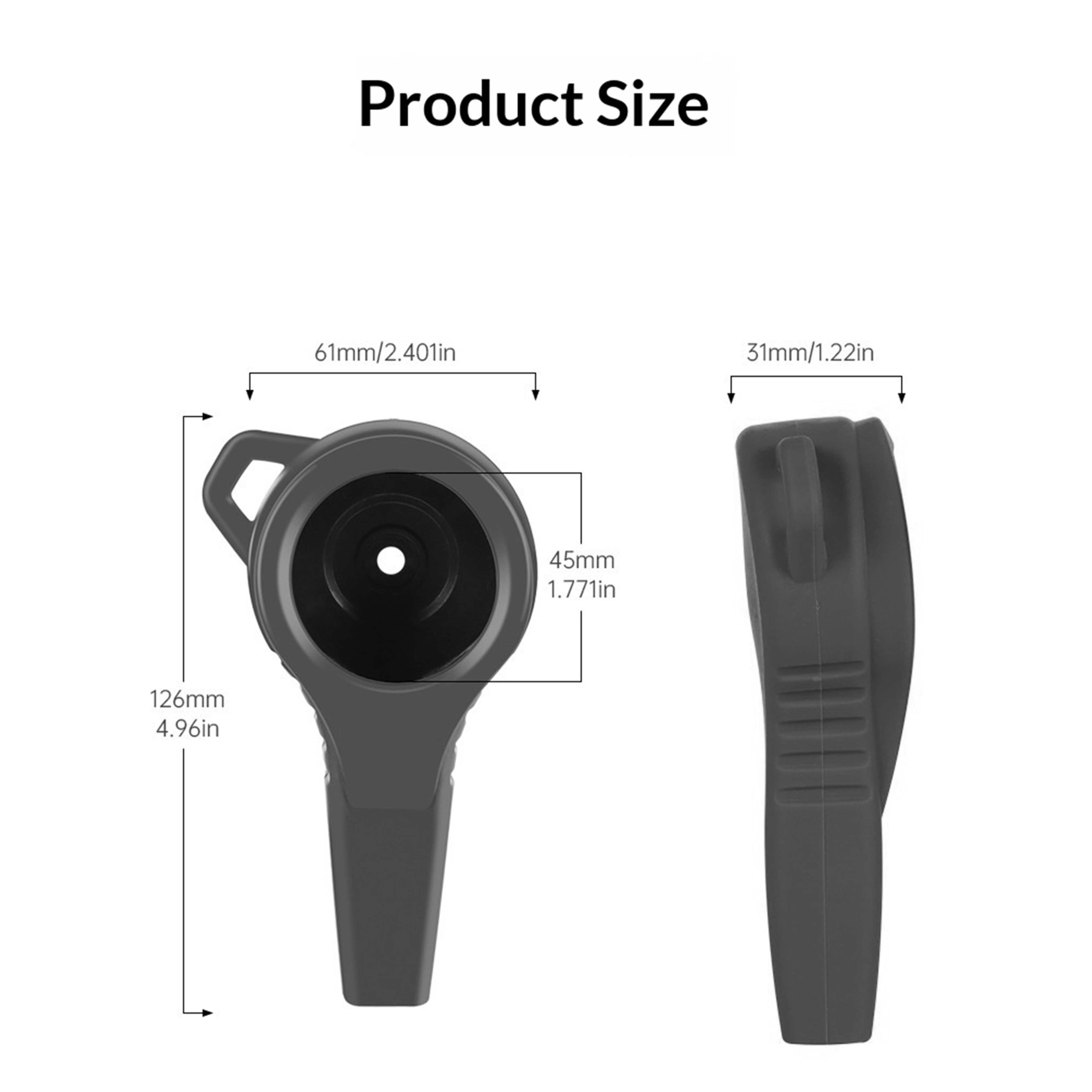 Scuba Pressure Gauge Boot Protector For SPG Anti Scratch Scuba Gauge Cover With Hook Hole 4
