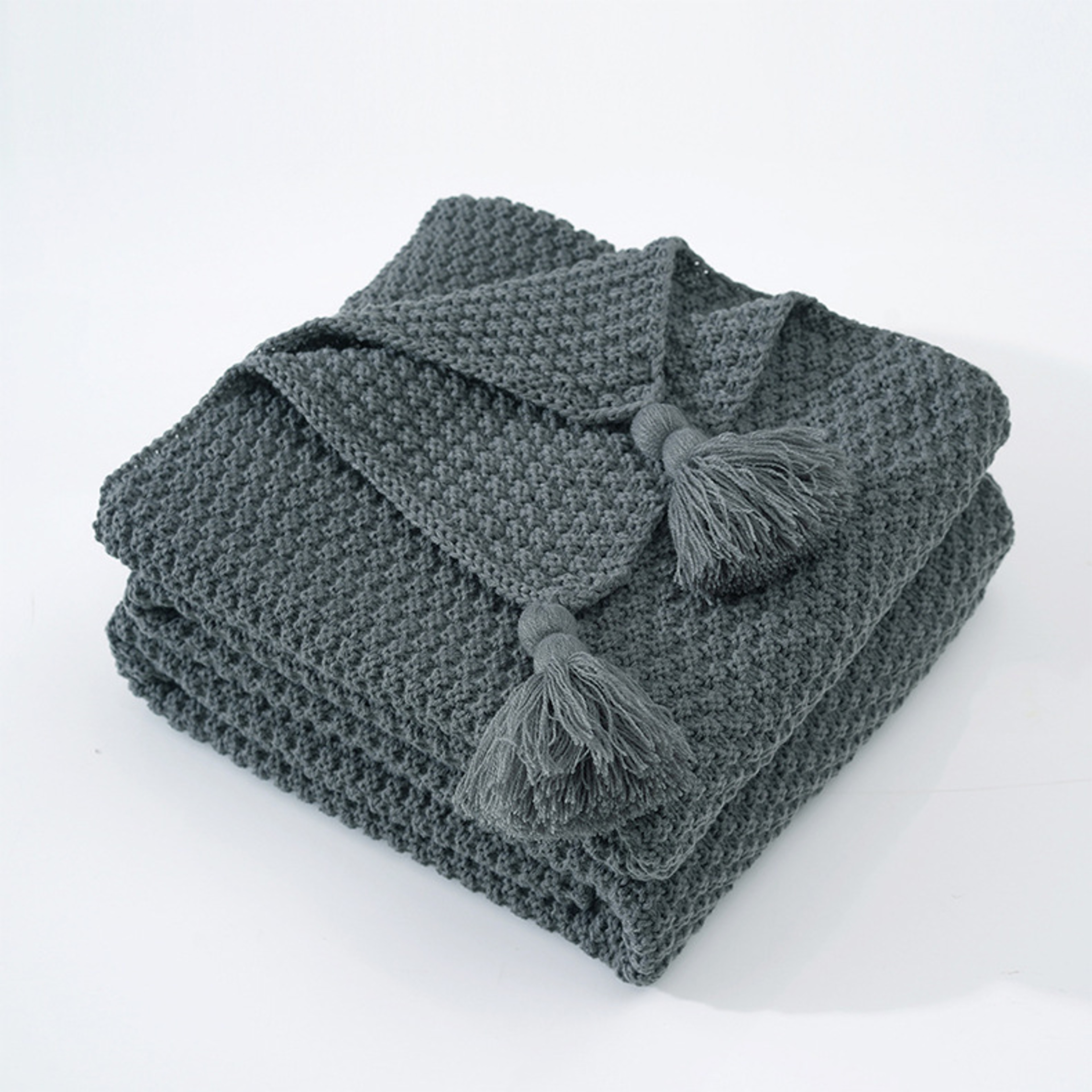 Cozy Knitted Throw Blanket Nordic Soft Plaid Sofa Blanket For Bed Couch  Office Nap 4