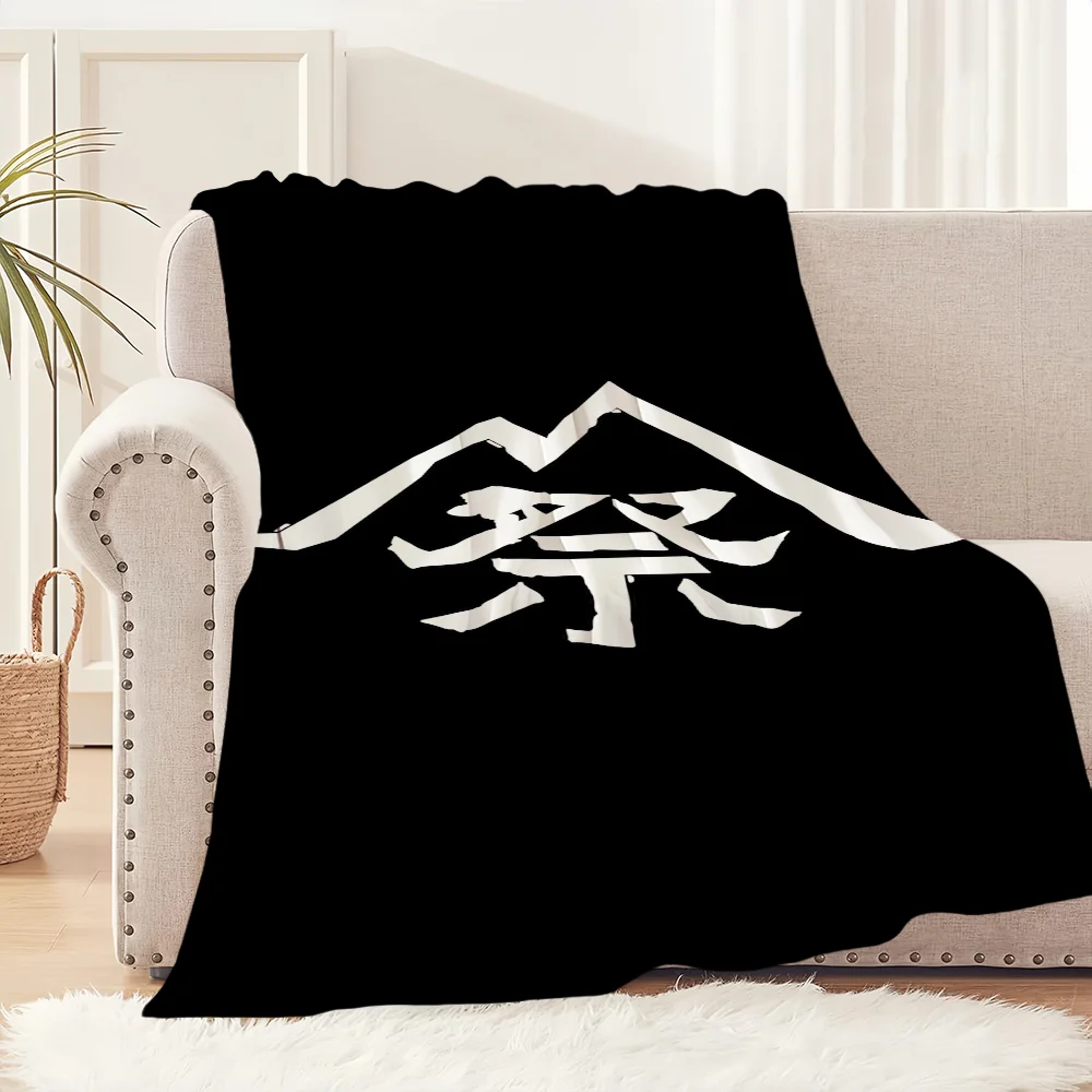 Snow Peak Plush Throw Blanket Soft Fleece Cozy Couch Blanket For Home Travel  Gifts 4