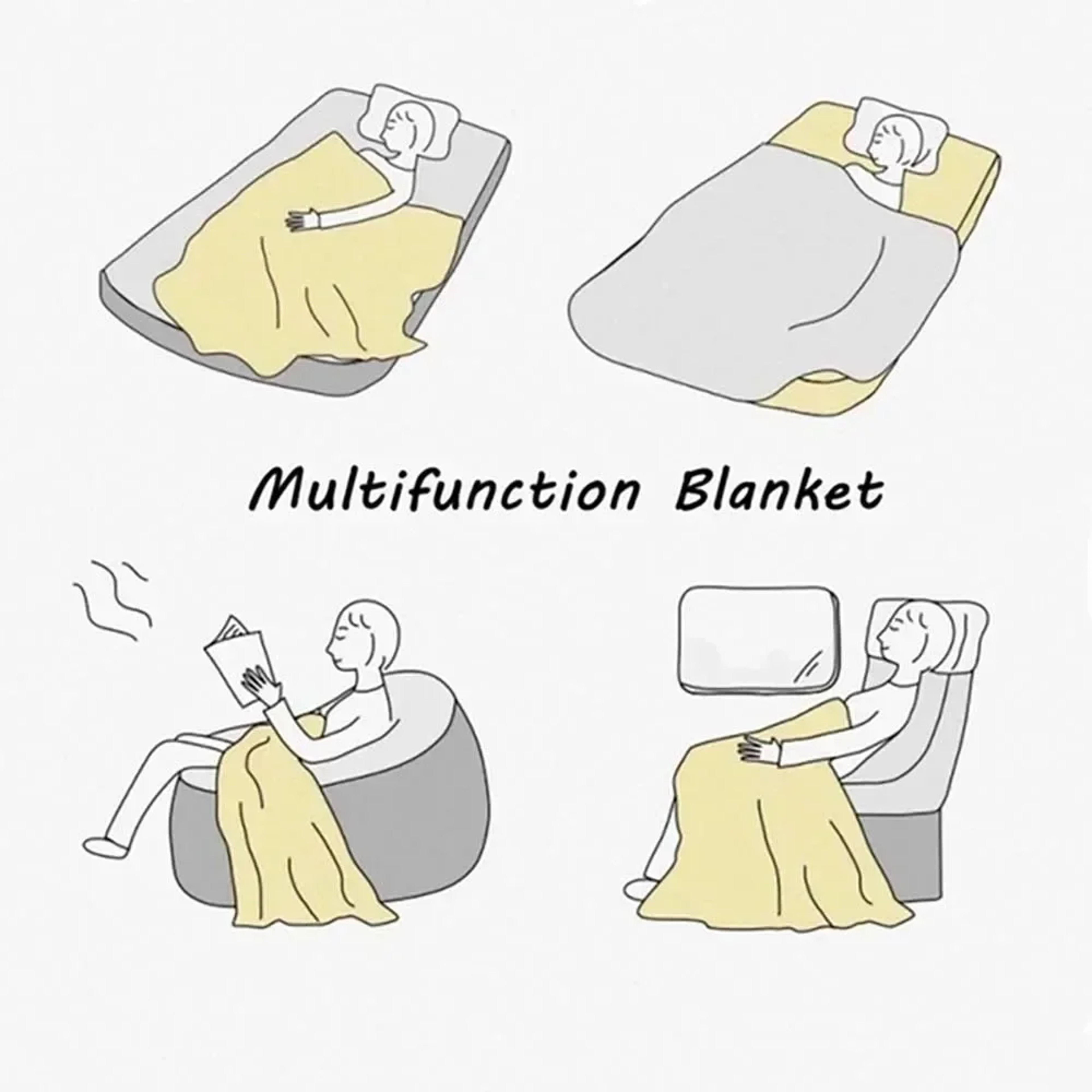Cinnamoroll Kawaii Throw Blanket Soft Flannel Fleece Blanket for Bed, Sofa & Travel – view 6