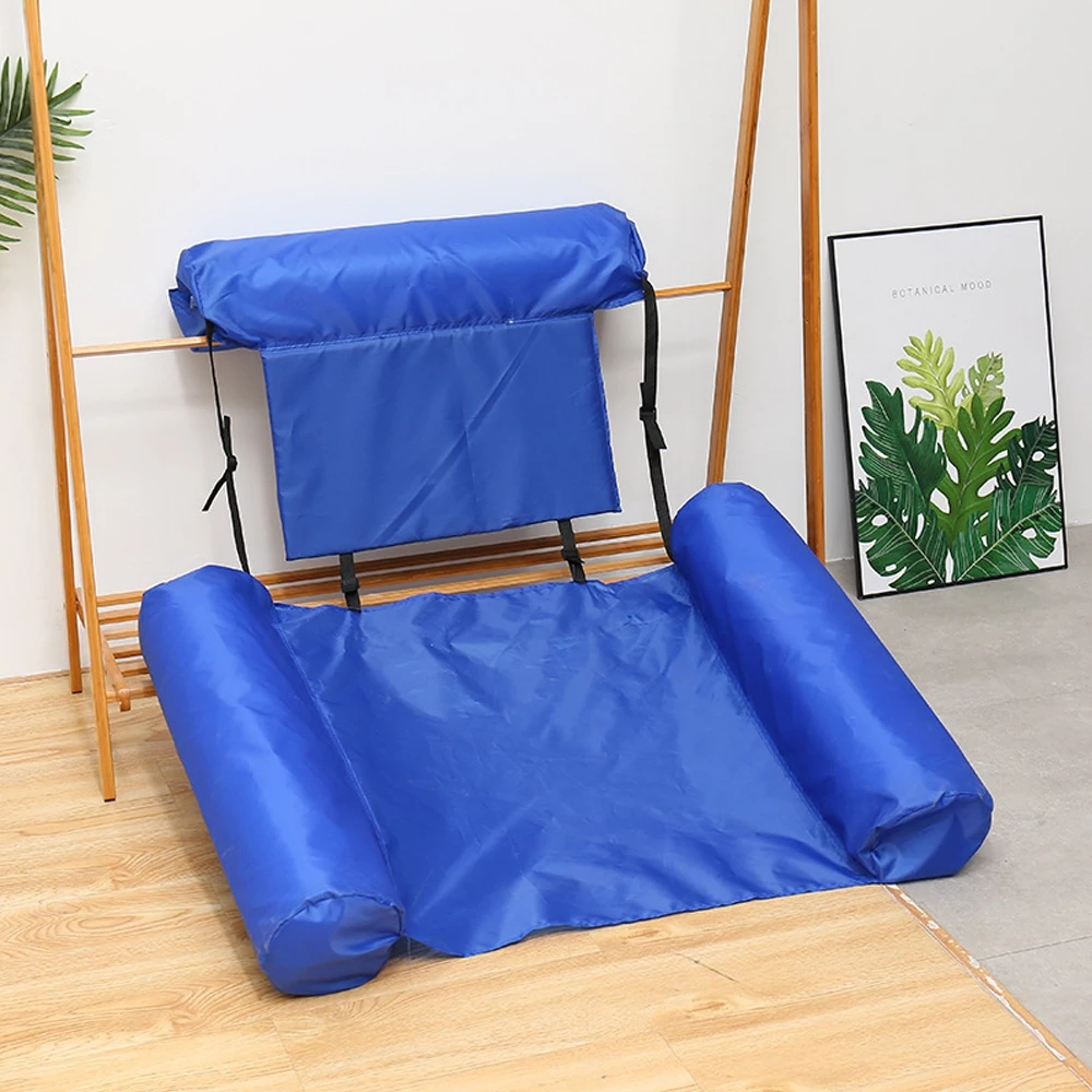 Summer Pool Float Water Hammock Portable Inflatable Pool Lounge Floating Water Mattress Chair 4