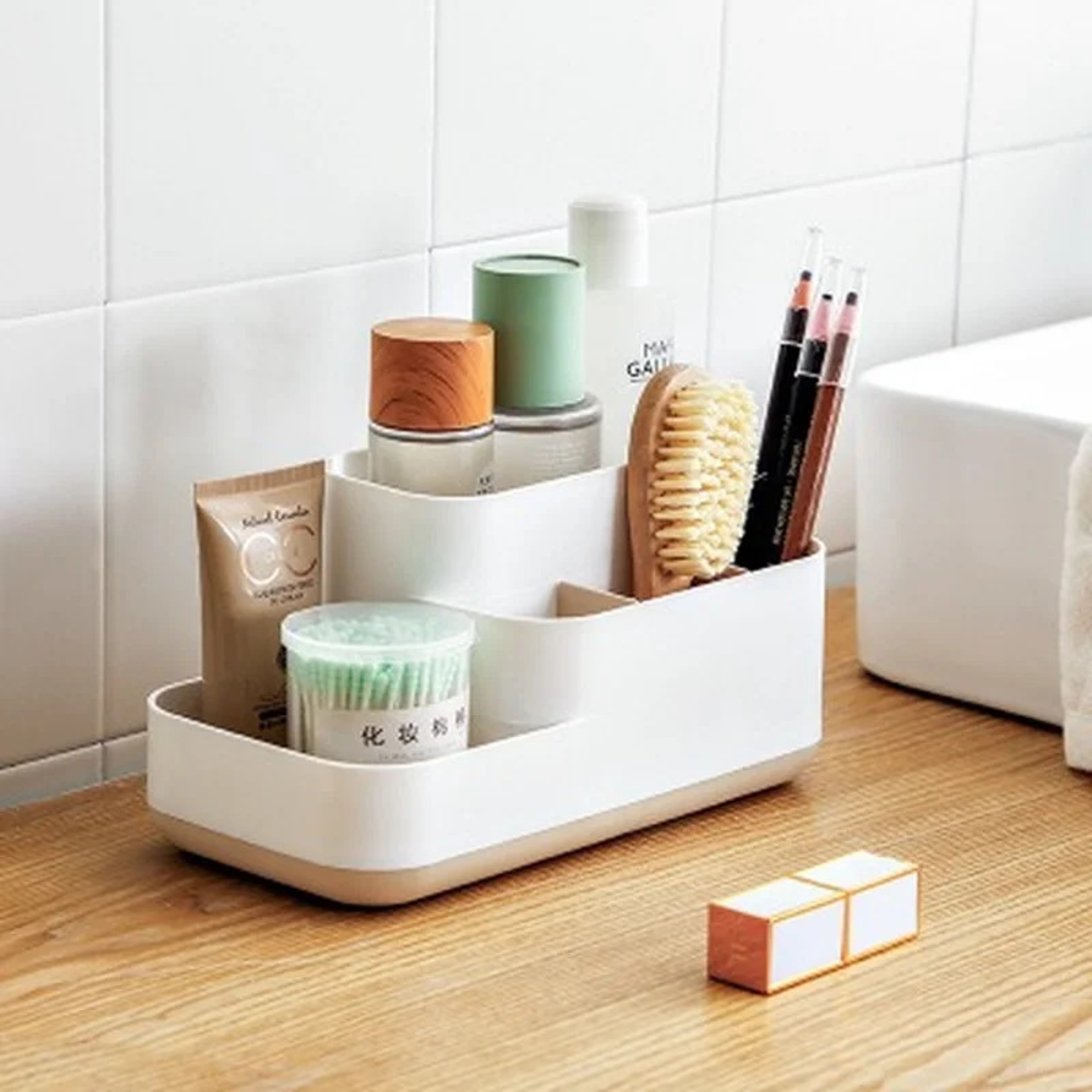 Elegant Makeup Organizer with Drawers Cosmetic Storage Box & Dressing Table Organizer – view 3