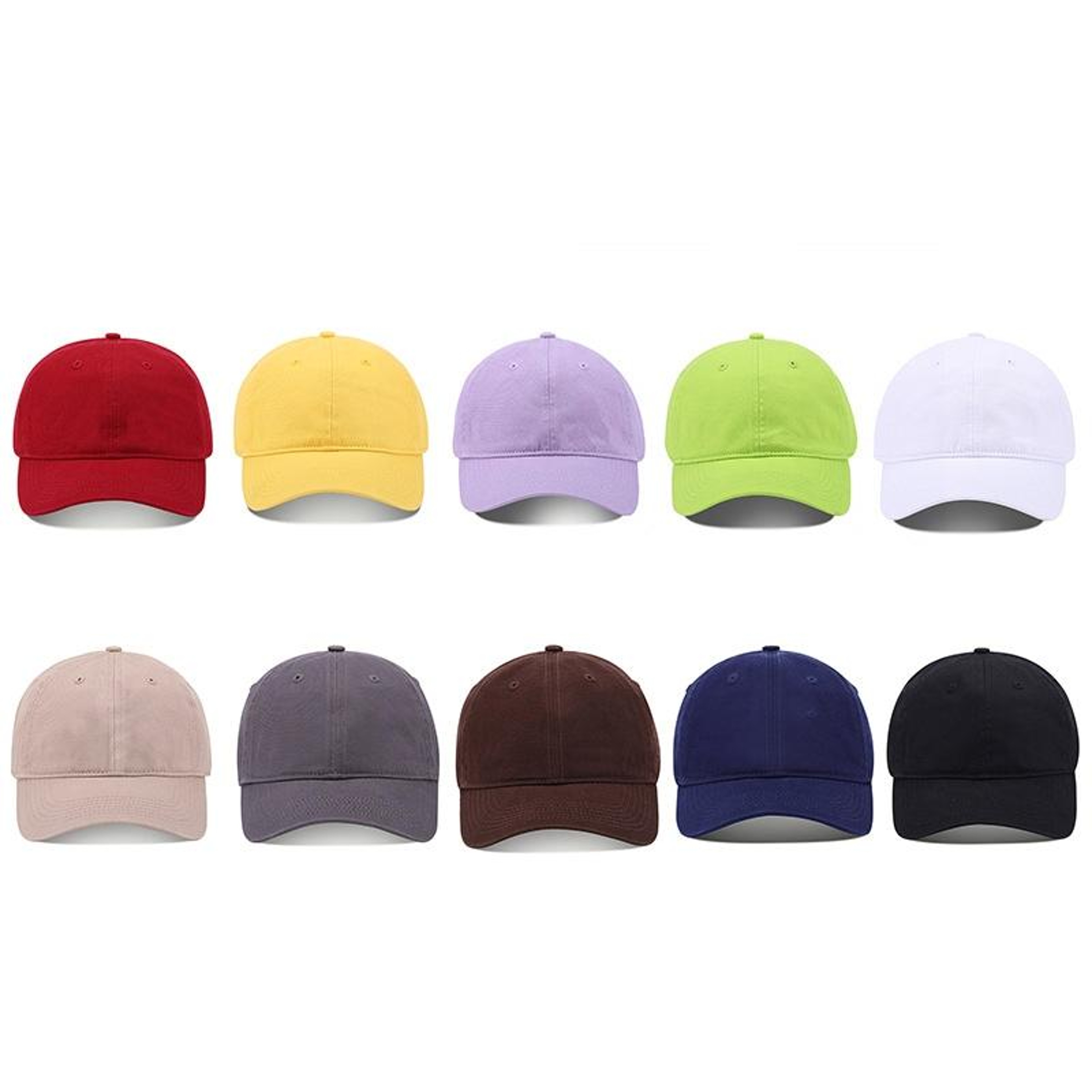 Cotton Baseball Cap with Wide Flat Brim for Everyday Outdoor Wear – view 14