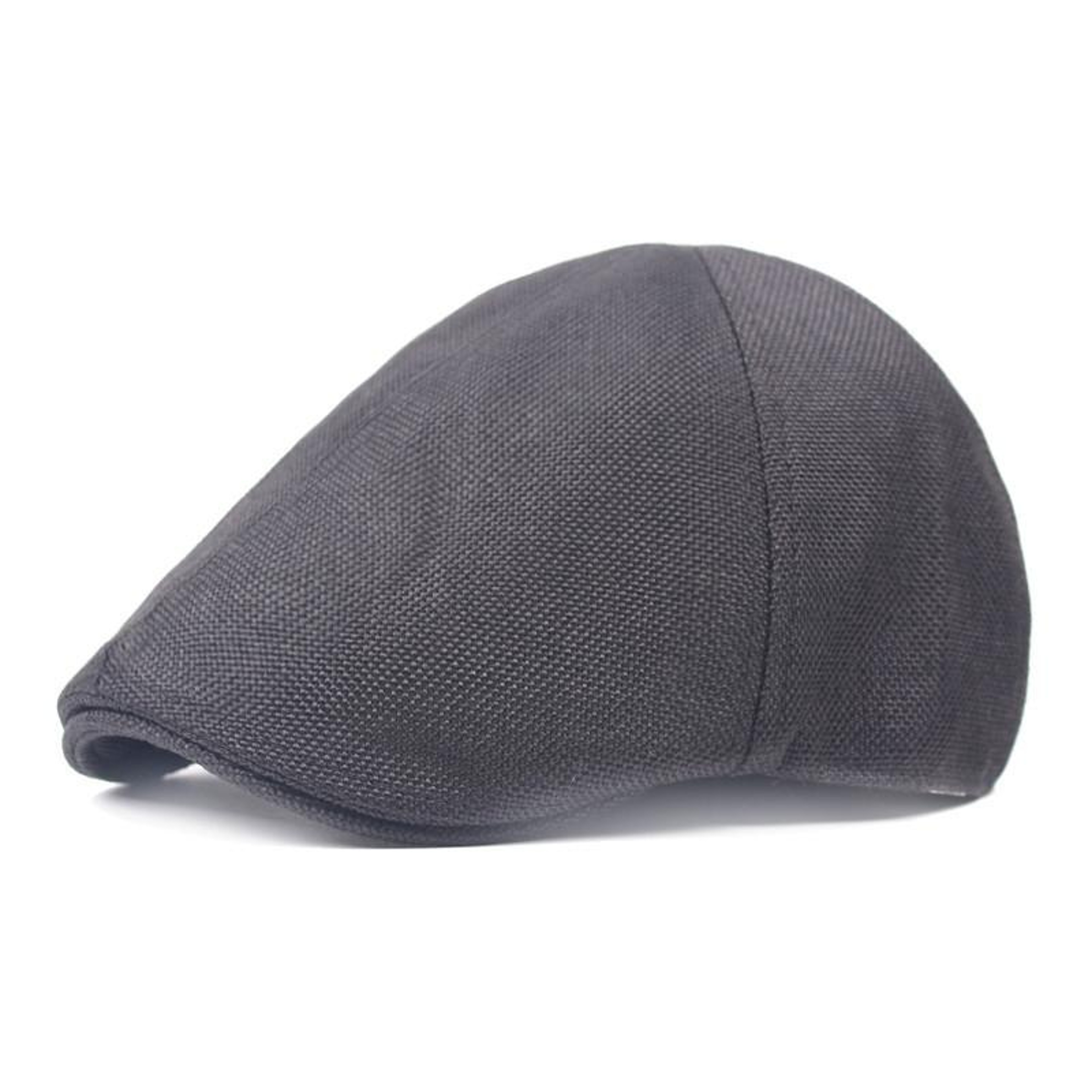 Mens Cotton Linen Newsboy Cap for Spring Summer and Fall – view 7