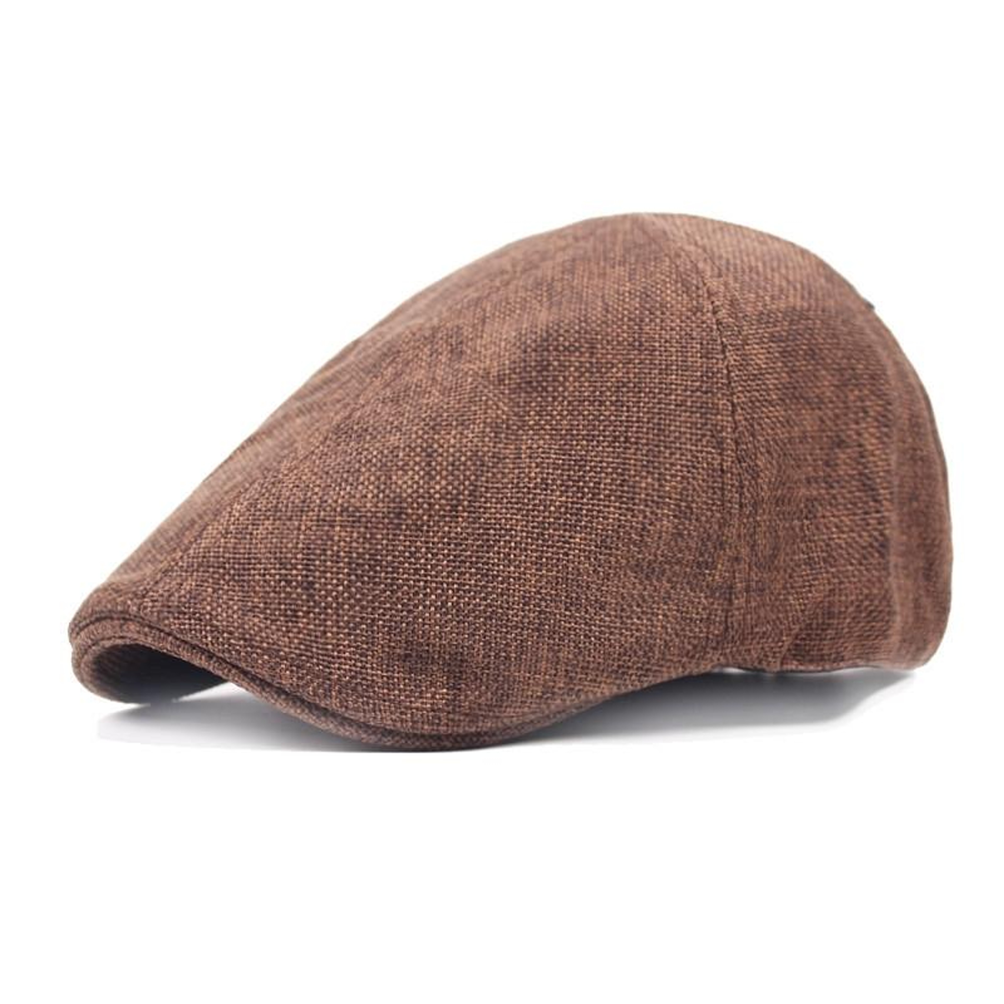 Mens Cotton Linen Newsboy Cap for Spring Summer and Fall – view 11