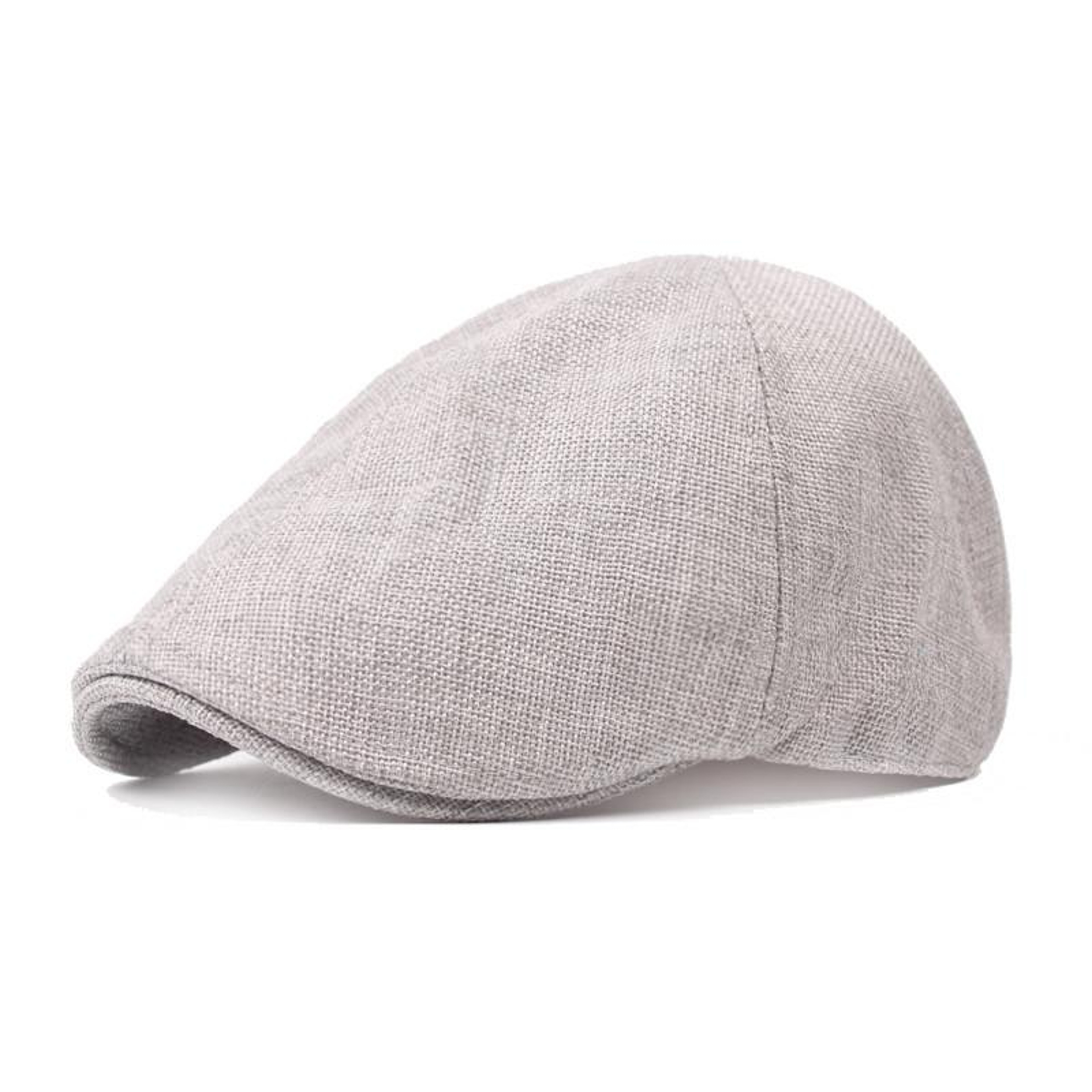 Mens Cotton Linen Newsboy Cap for Spring Summer and Fall – view 12