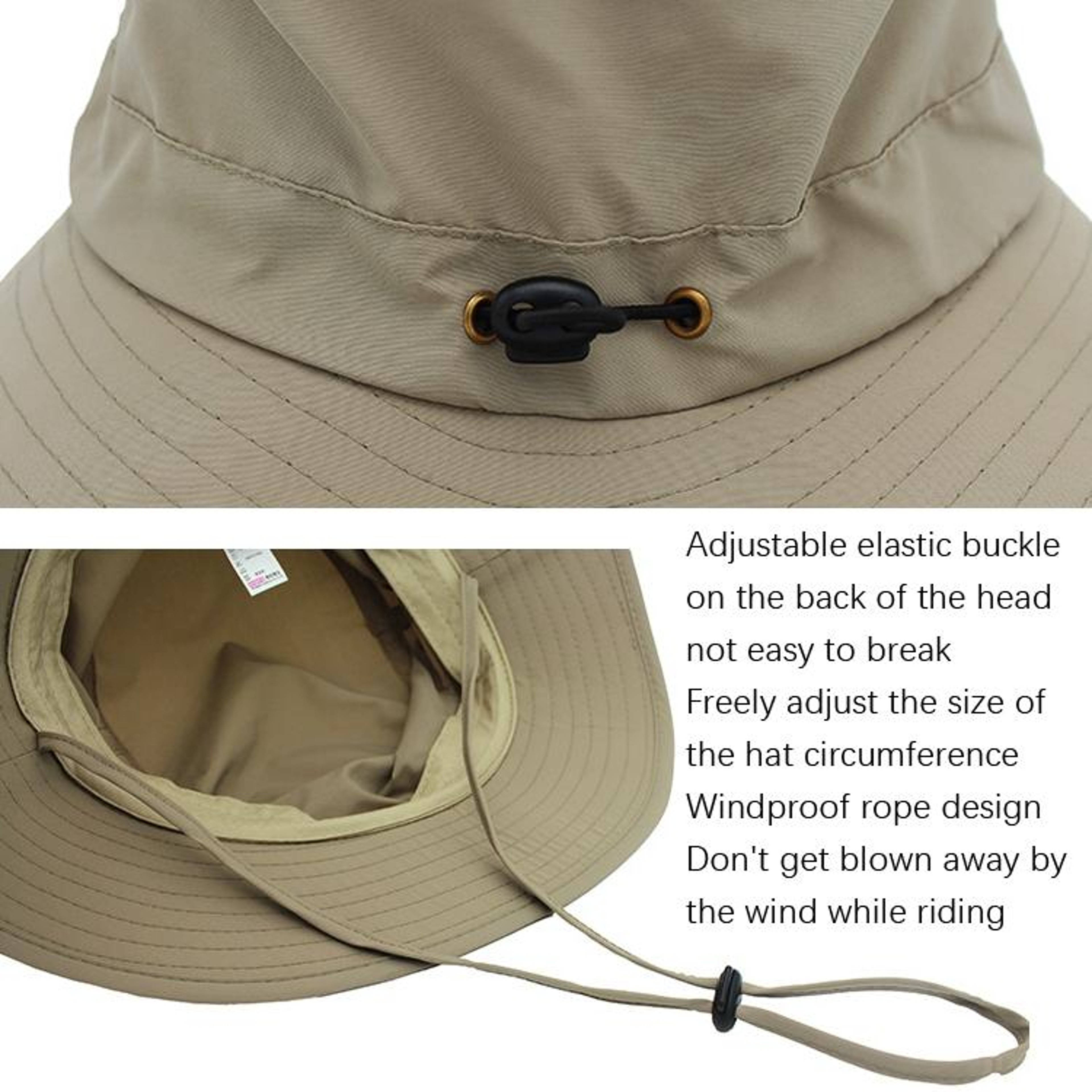 Outdoor Fishing Hat with Extended Neck Shade and Breathable Mesh – view 4