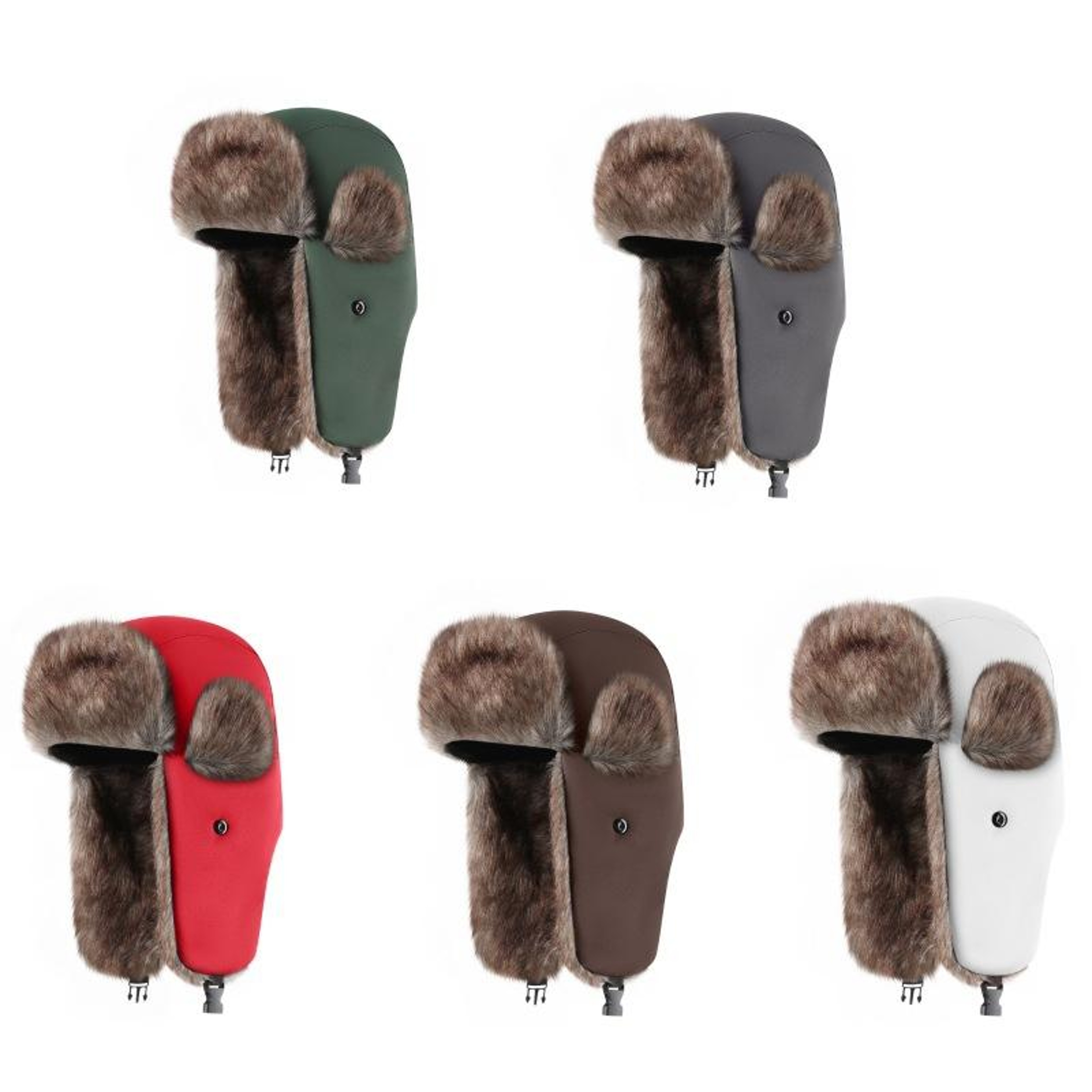 Winter Waterproof Ski Hat with Fleece Lining and Ear Protection – view 4