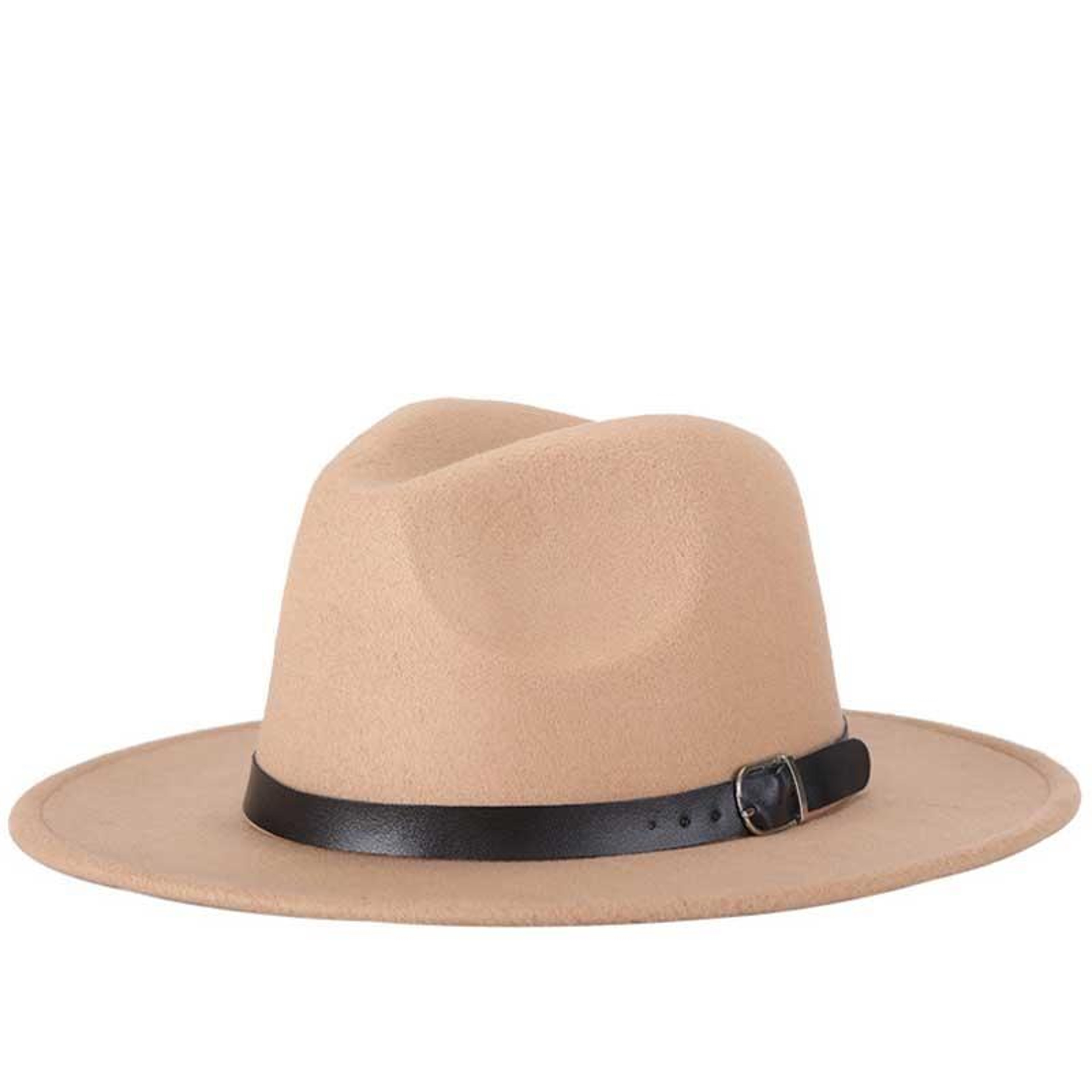 Mens Wool Blend Fedora Hat with Casual Jazz Style – view 6