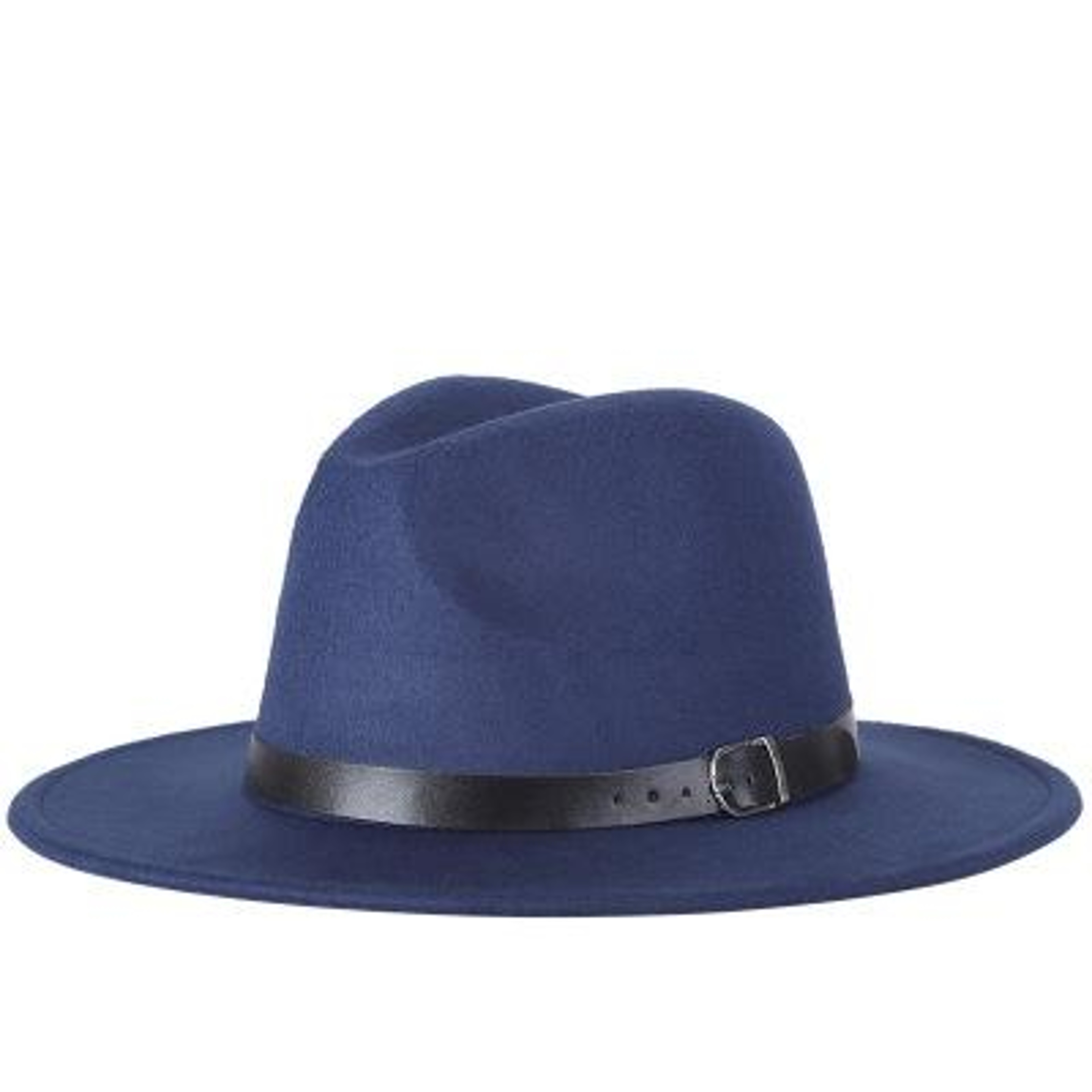 Mens Wool Blend Fedora Hat with Casual Jazz Style – view 3