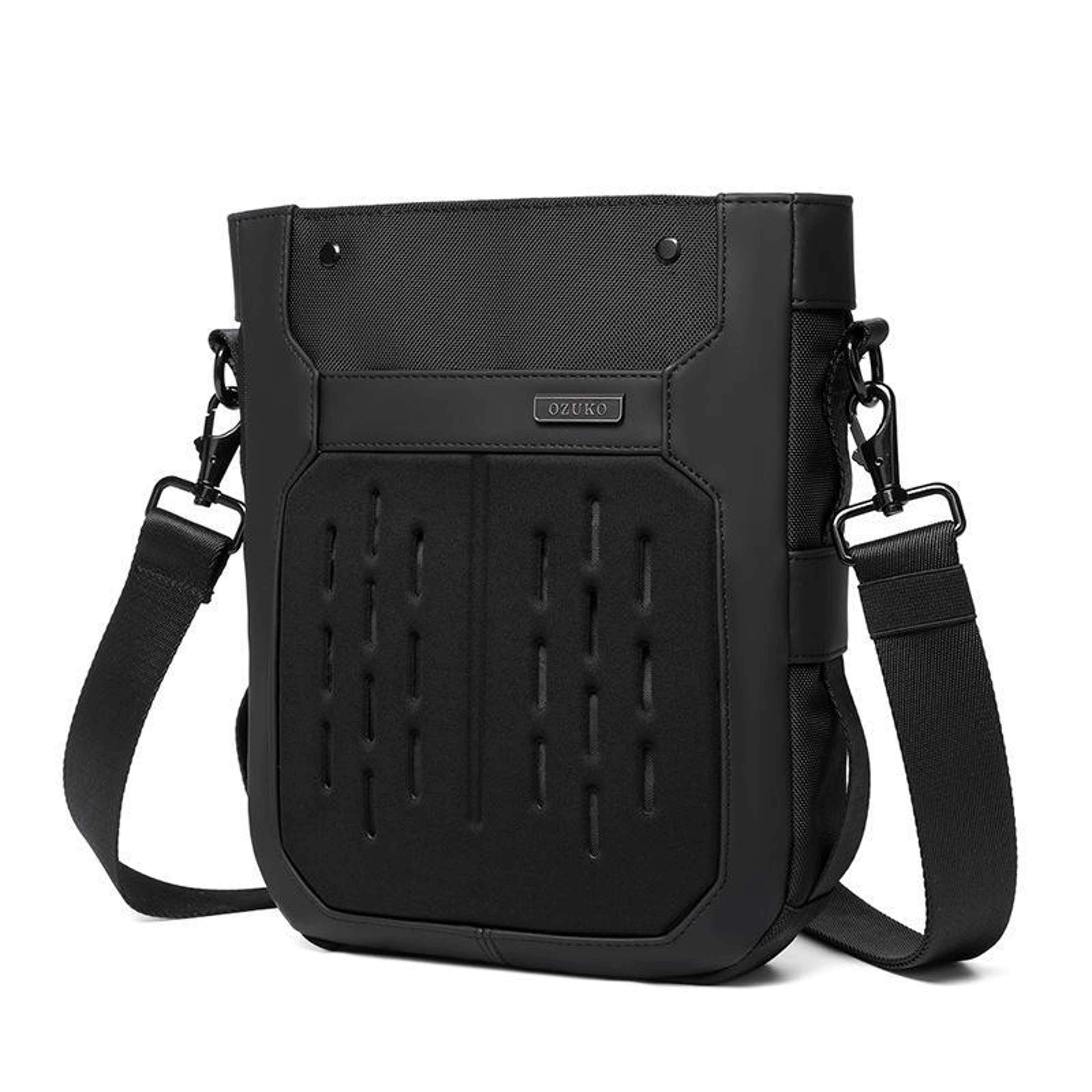 Mens Waterproof Crossbody Shoulder Bag with Multiple Pockets – view 1