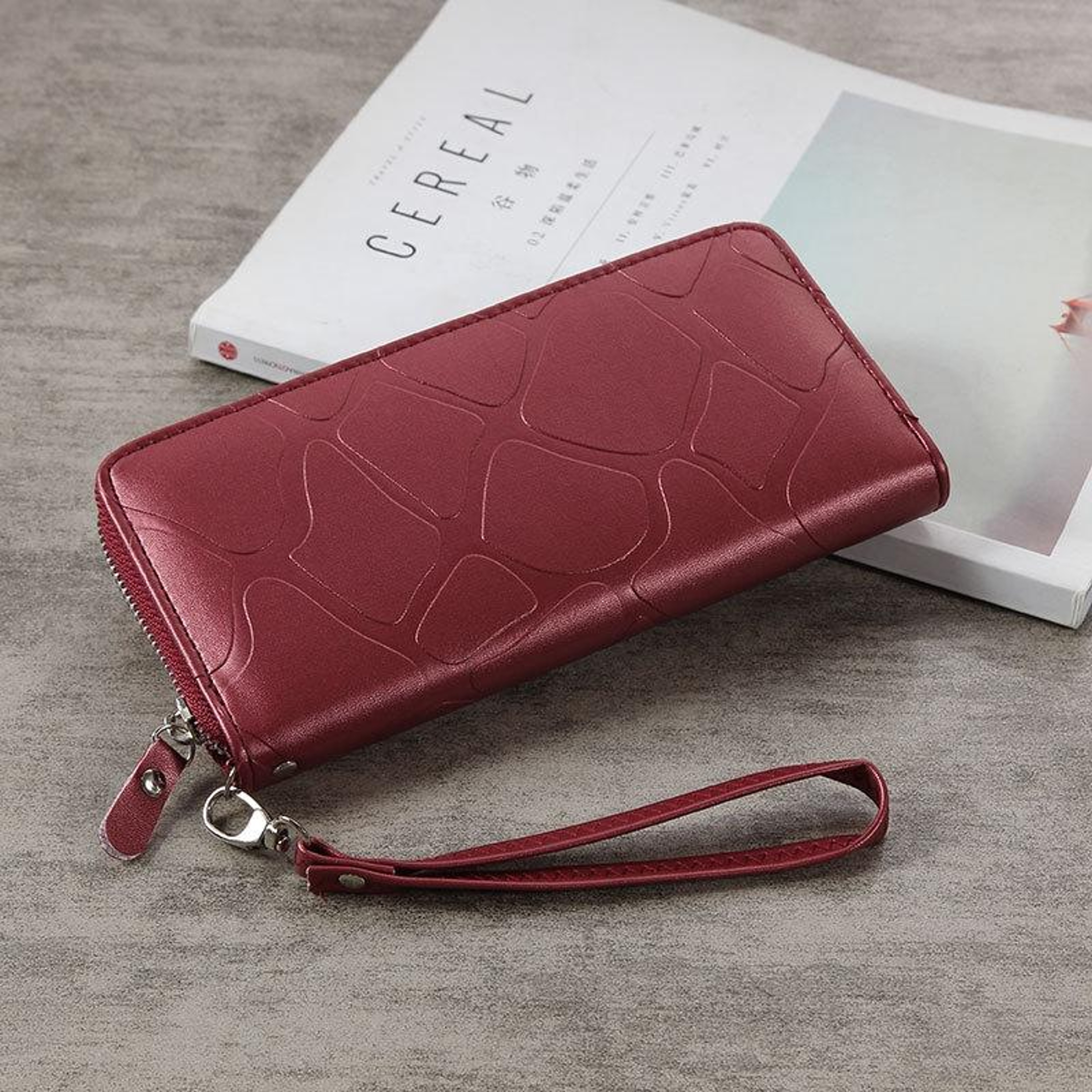Long Zipper Wallet for Women with Coin Pocket and Billfold – view 5