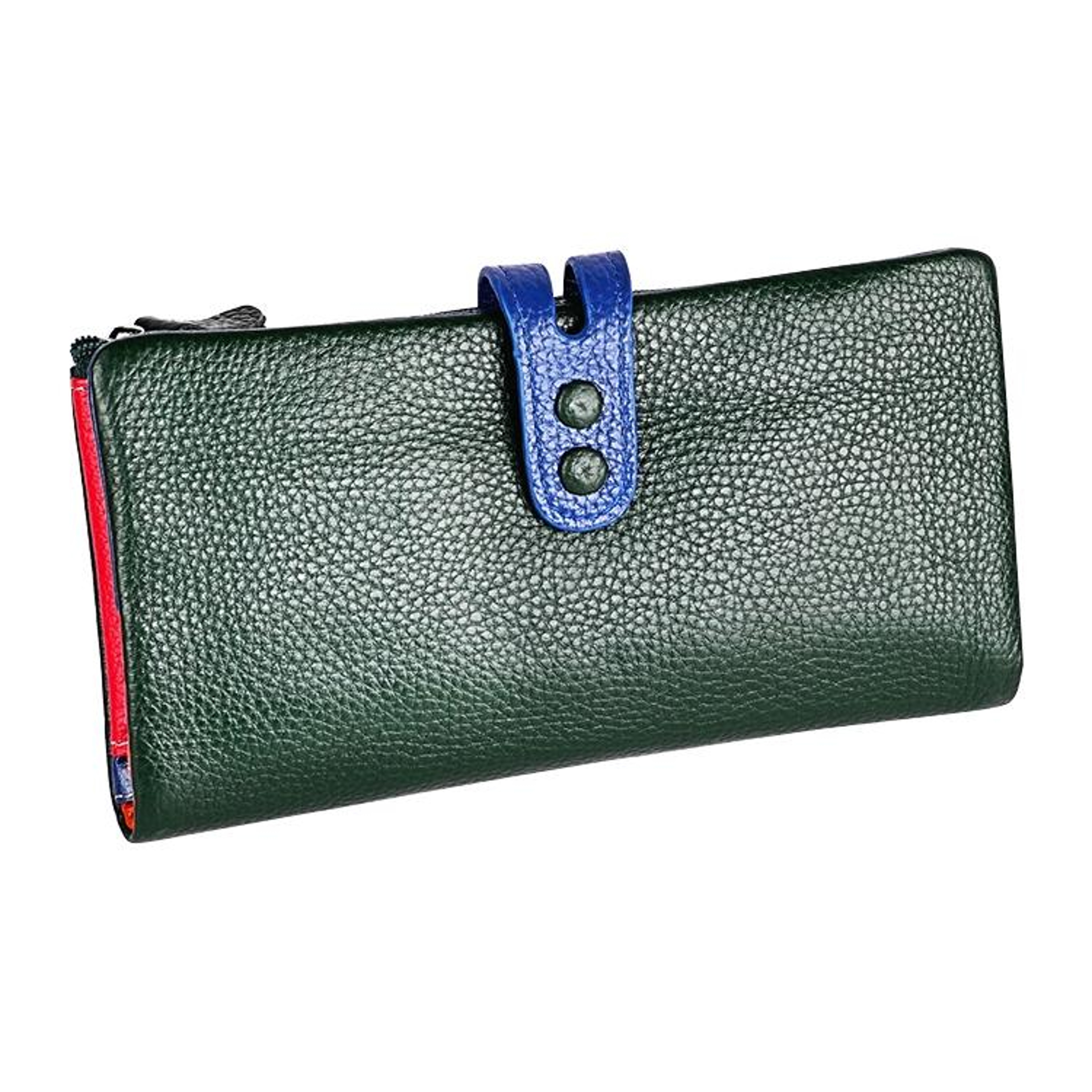 Litchi Texture Leather Wallet for Women with Zipper Closure – view 5
