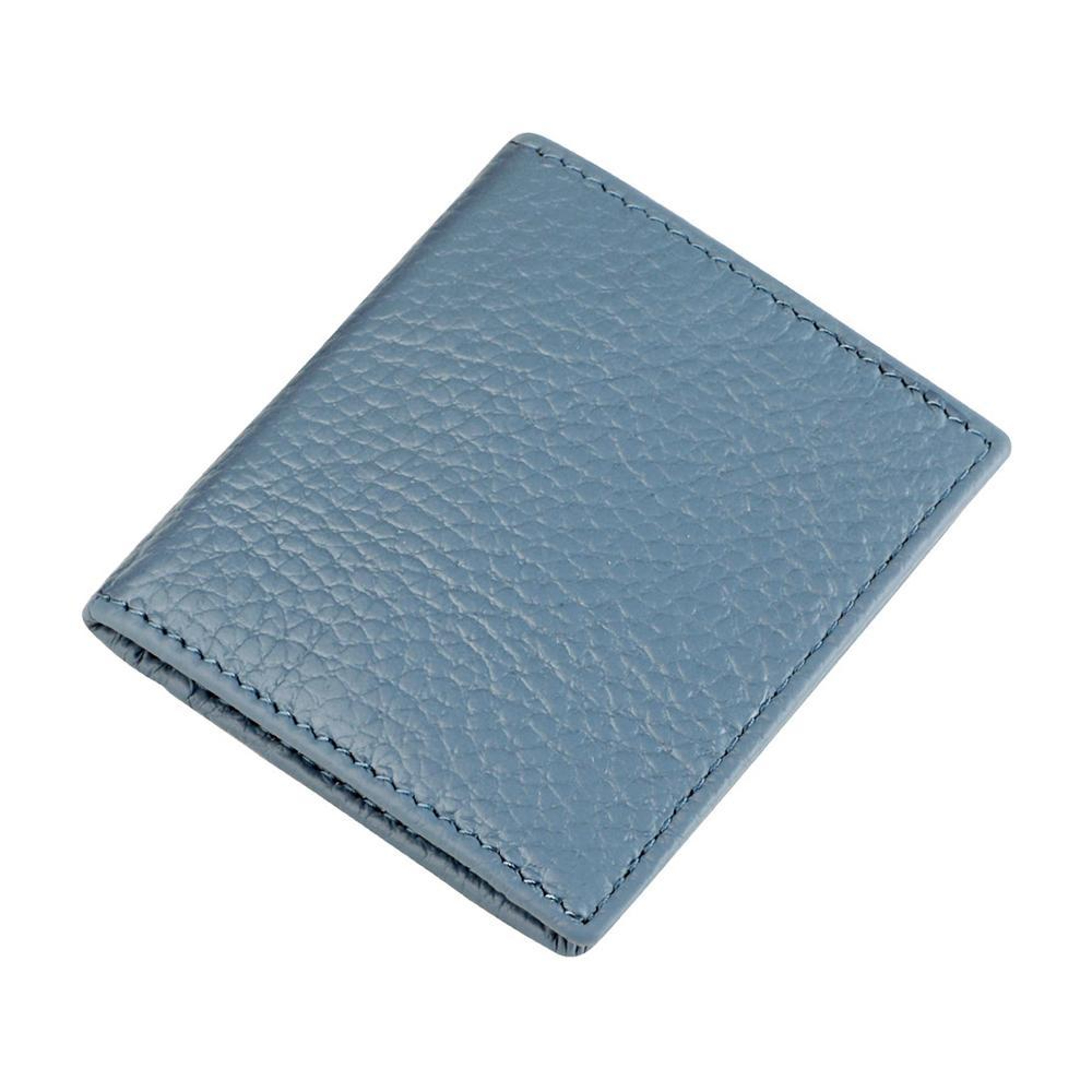 Top Grain Cowhide Leather Coin Purse with Buckle Closure – view 7
