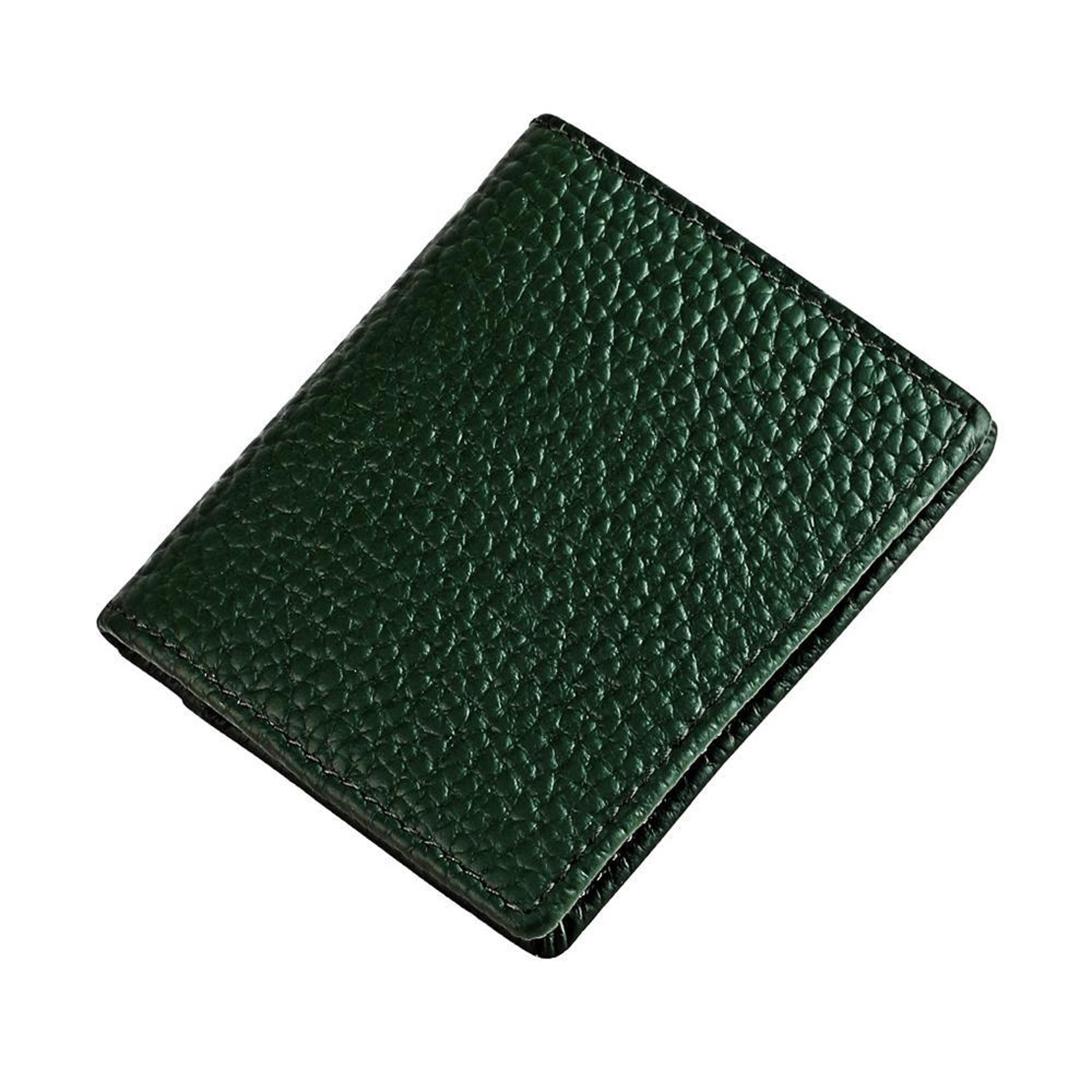 Top Grain Cowhide Leather Coin Purse with Buckle Closure – view 20