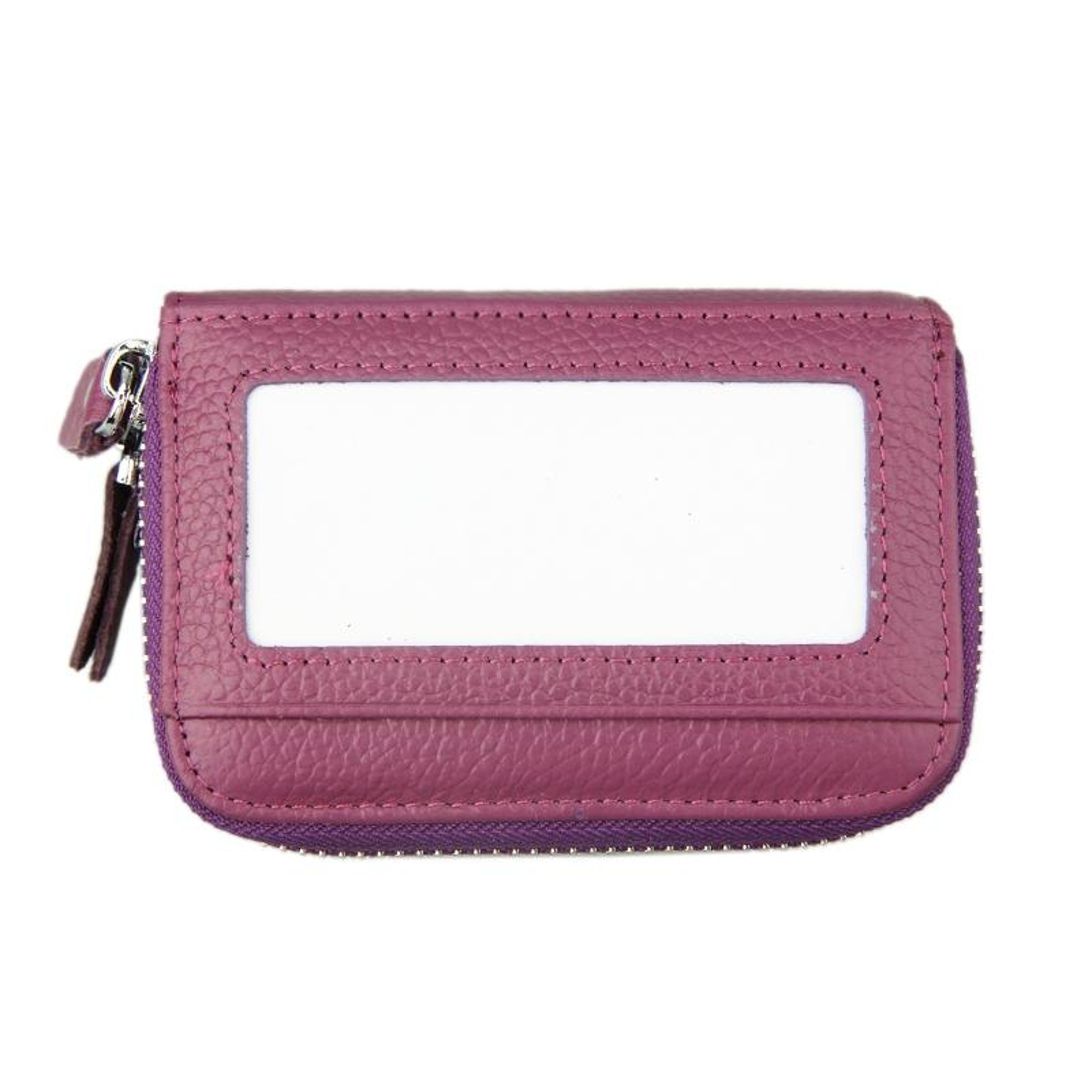 Genuine Cowhide Leather RFID Blocking Wallet With 11 Card Slots And Coin Pocket 0