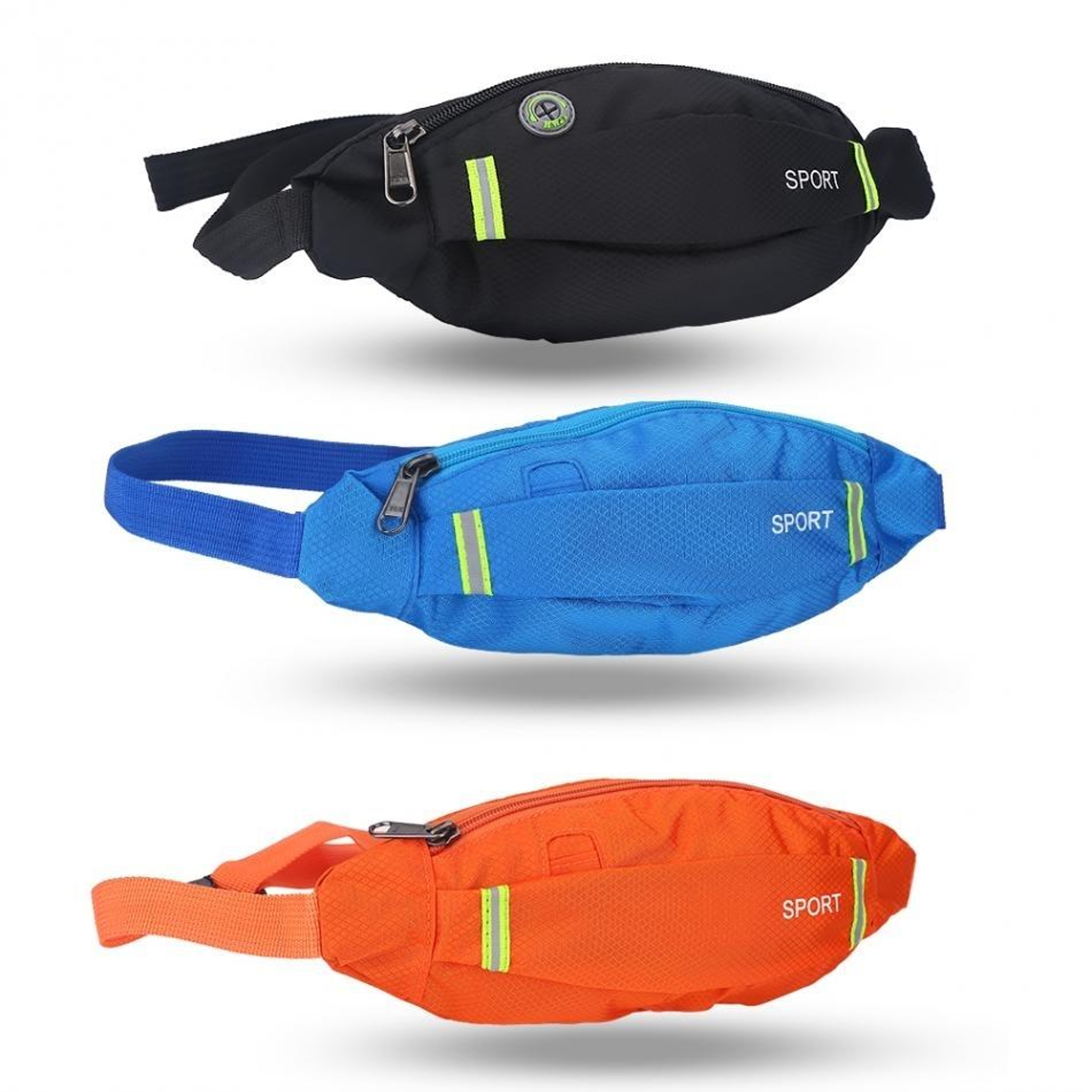 Running Waist Bag with Adjustable Strap and Zipper Closure for Men and Women – view 10