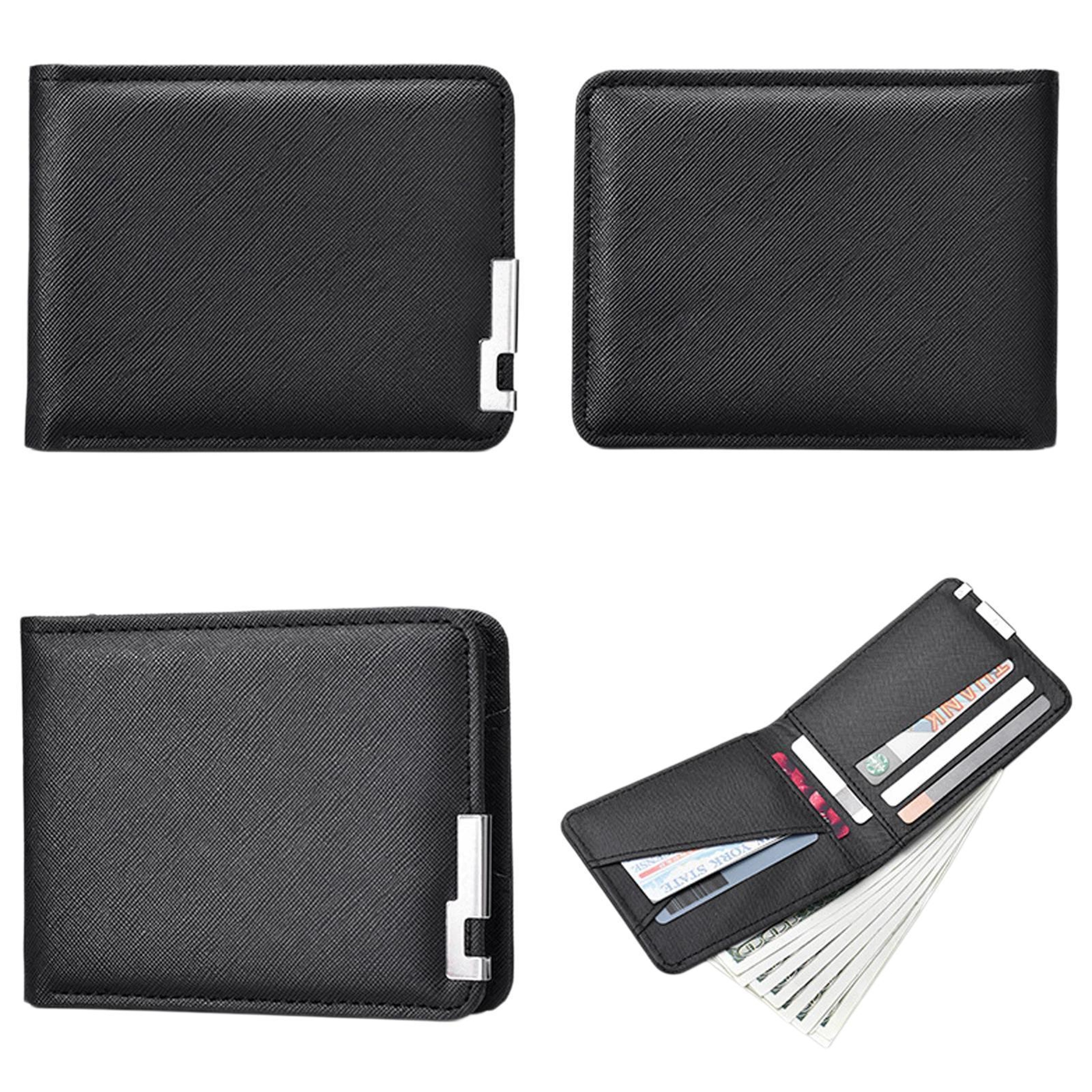Mens Slim Minimalist Wallet with Multiple Card Slots and Compact Design – view 4
