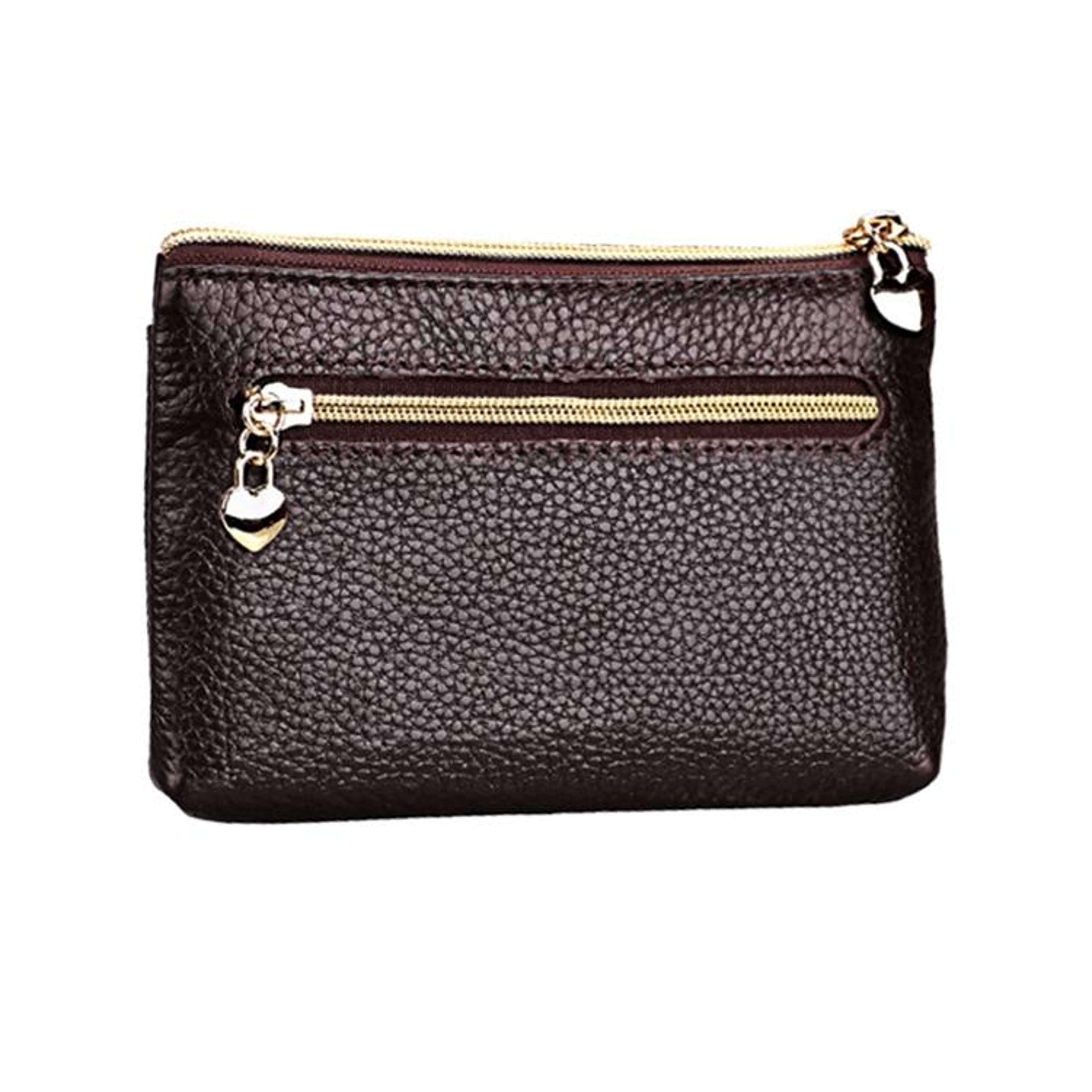 Womens Large Capacity Litchi Cowhide Wallet with Multiple Card Slots – view 4