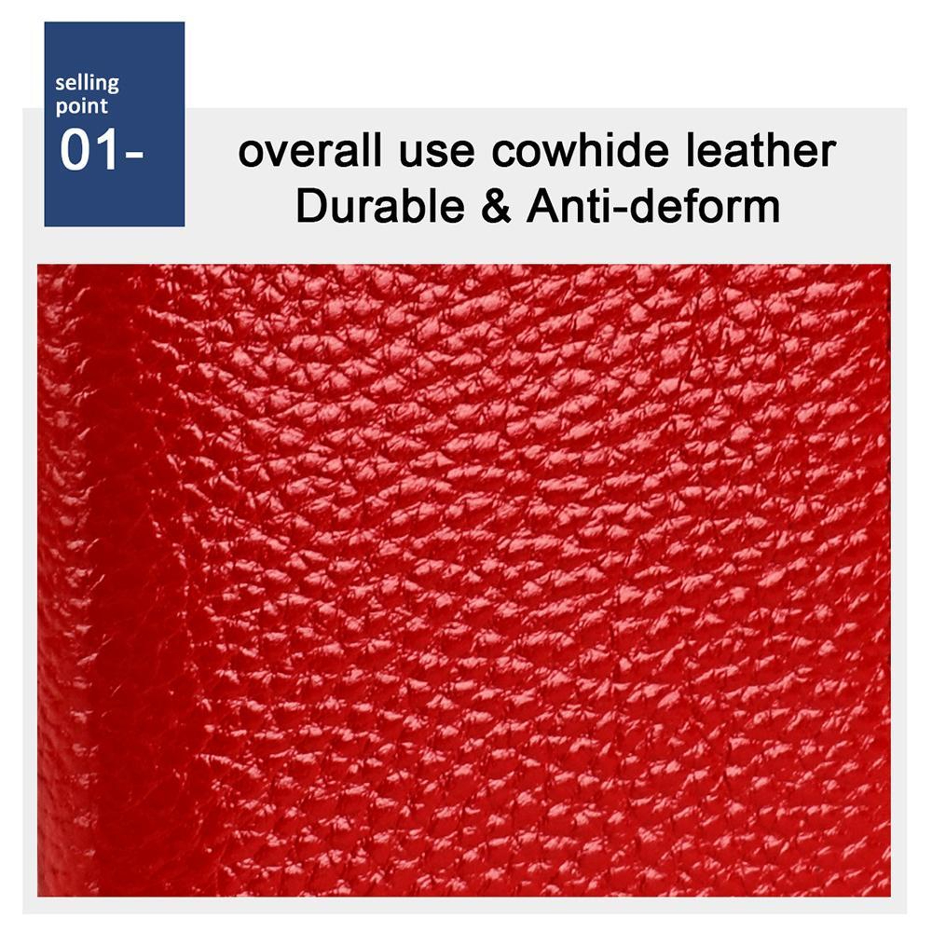 RFID Blocking Genuine Leather Card Holder Wallet with Bifold Design – view 6