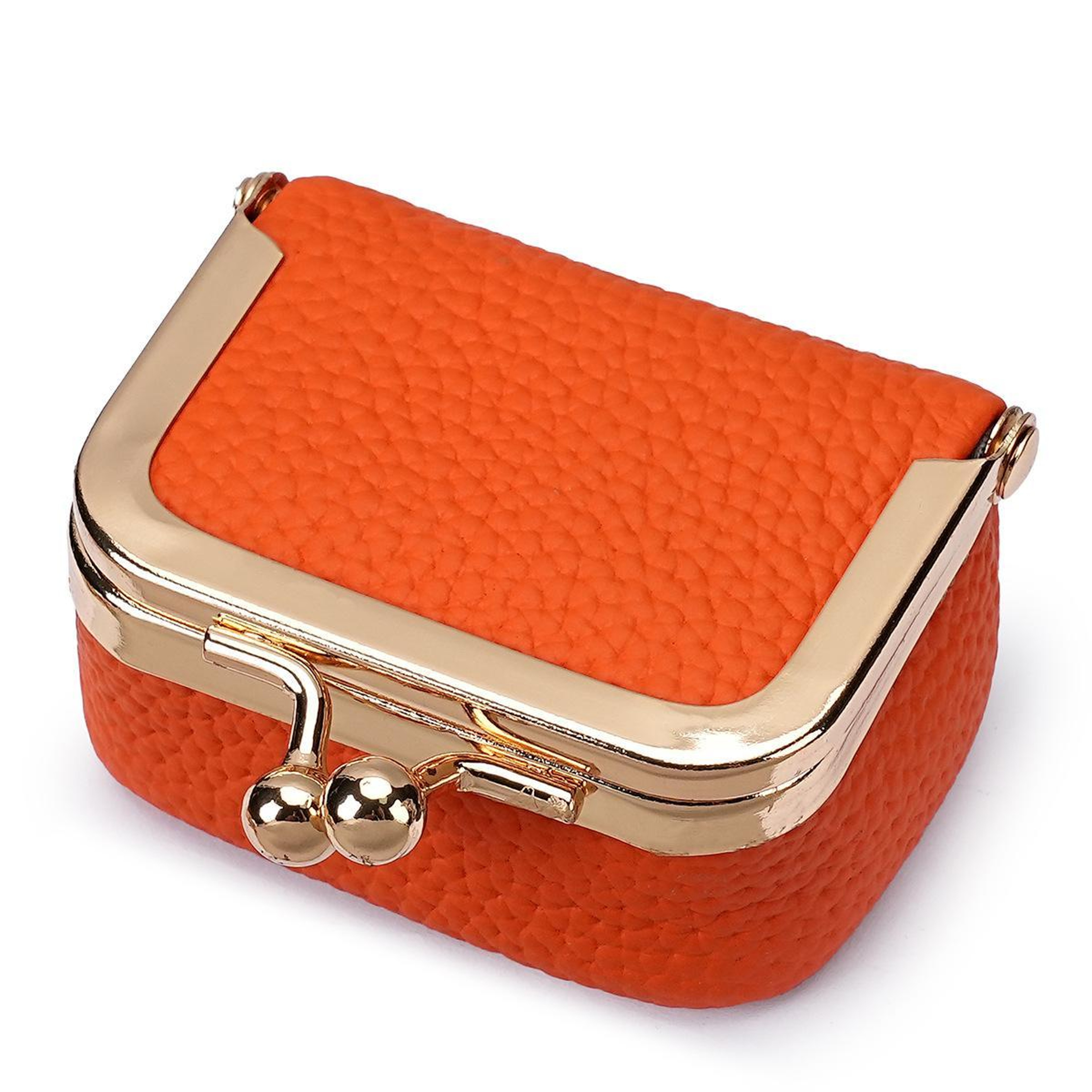 Mini Genuine Leather Jewelry Storage Pouch with Secure Clasp – view 19